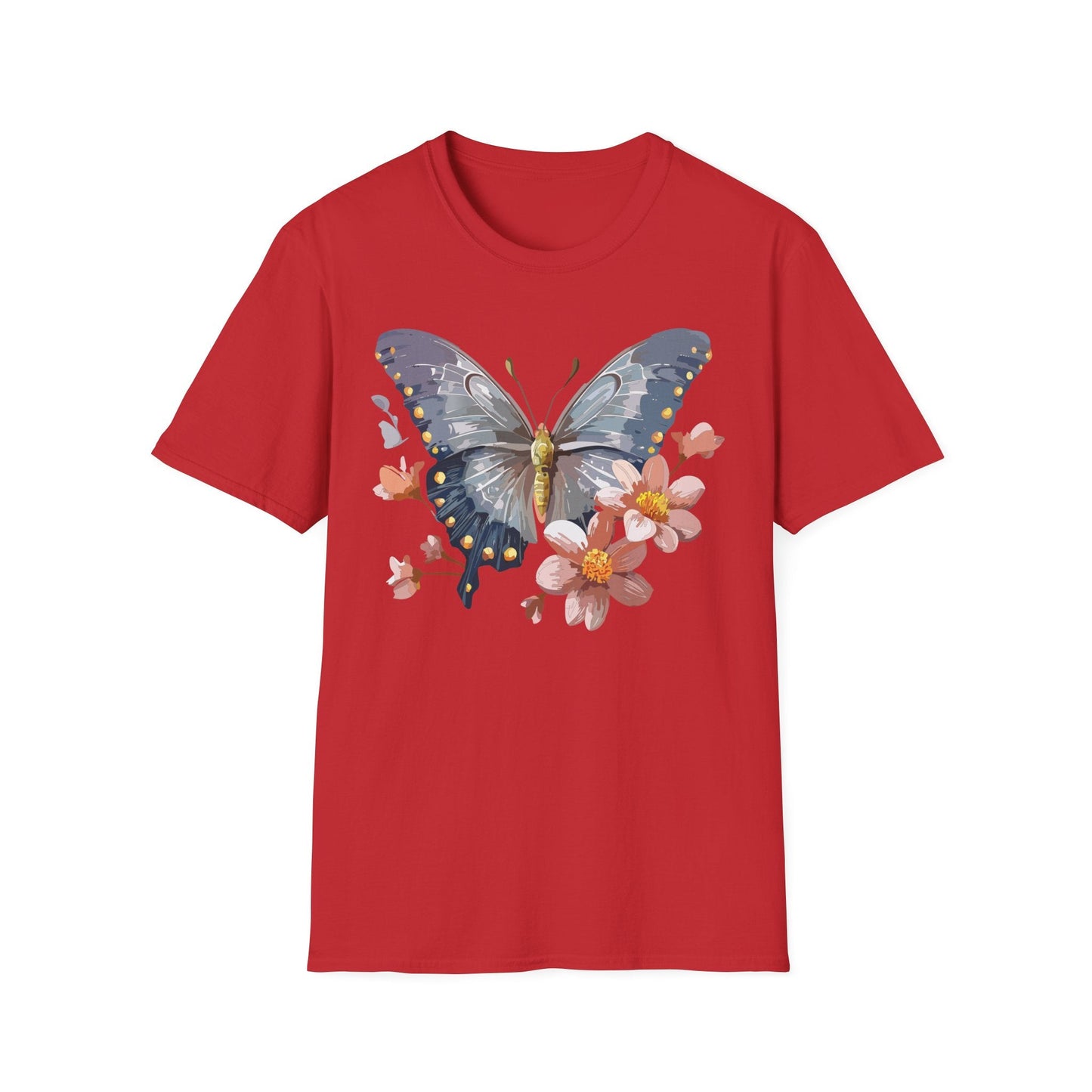 Butterfly Shirt Unisex T Shirt Monarch Butterfly Softstyle Tee Gildan 64000 Breathable Everyday Wear