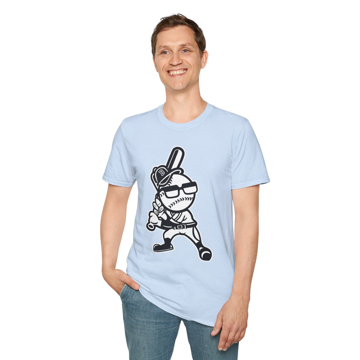 Cartoon T Shirt Animation T Shirt Funny Tee Shirt Gildan Softstyle 64000 Unisex Comfort