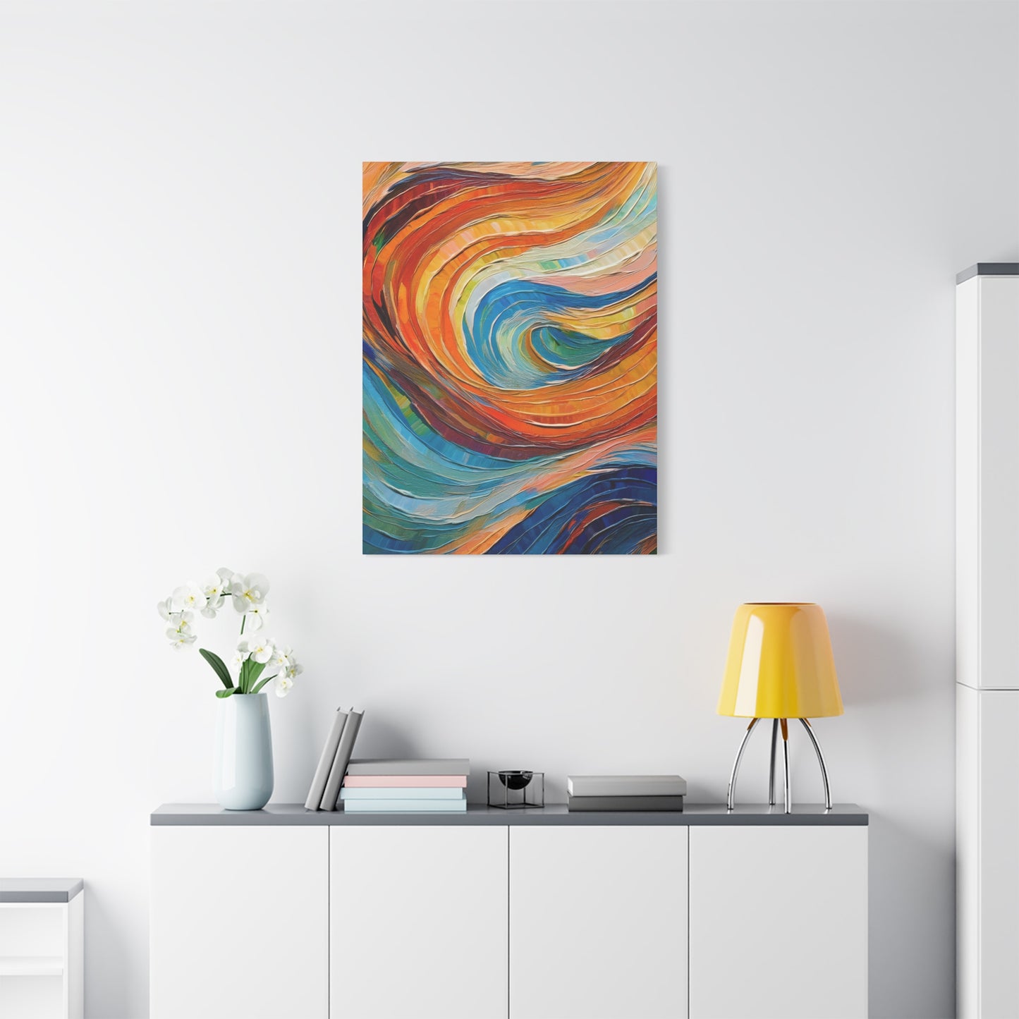 Abstract Oil Painting Print Canvas 20x24,20x30,24x30 24x32,24x36,30x40 32x48,36x48,40x60 Pine-Wood Inner Frame ABS-97