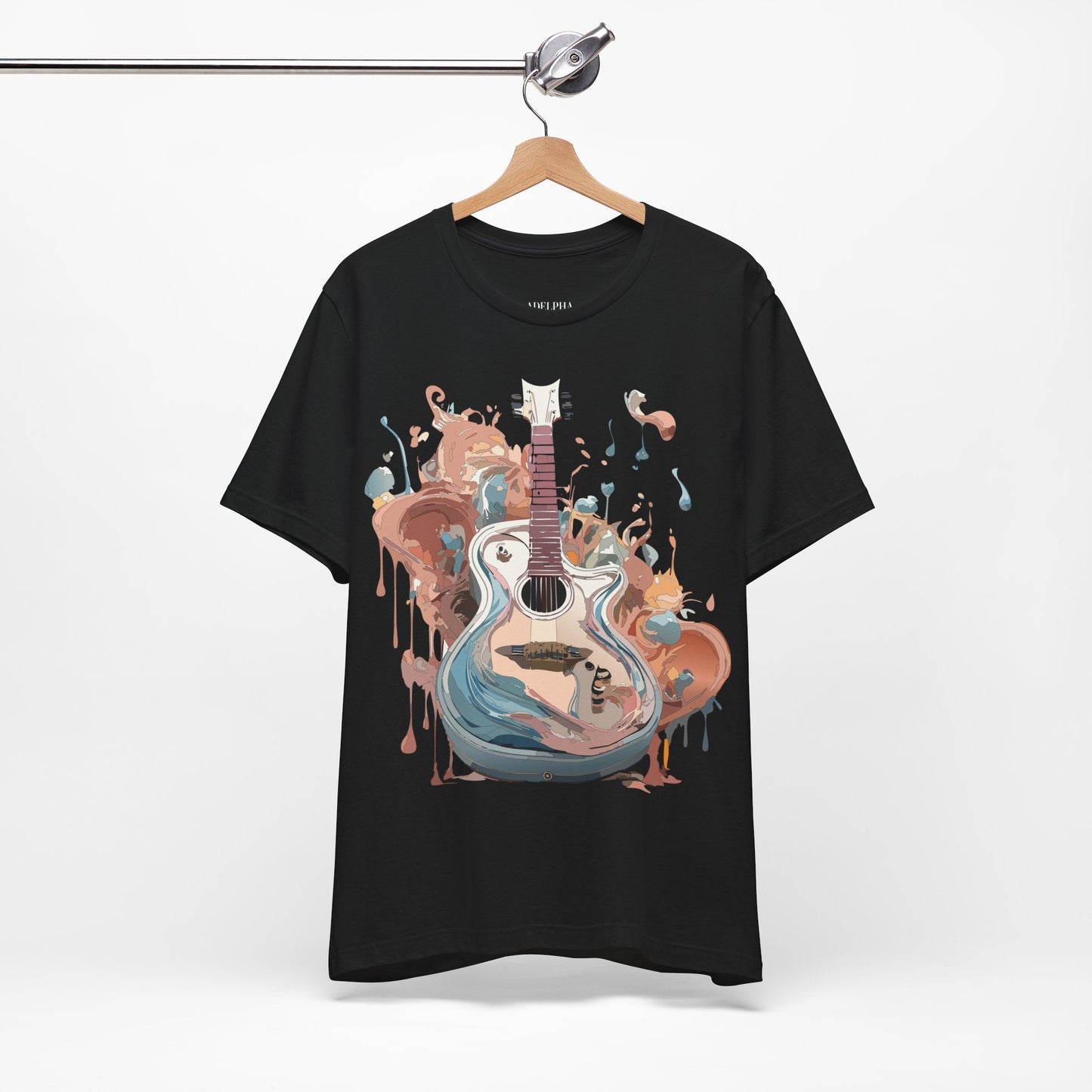 Adelpha Music Graphic Tee for Men and Women Unisex Vintage Inspired Artwork Tee Premium