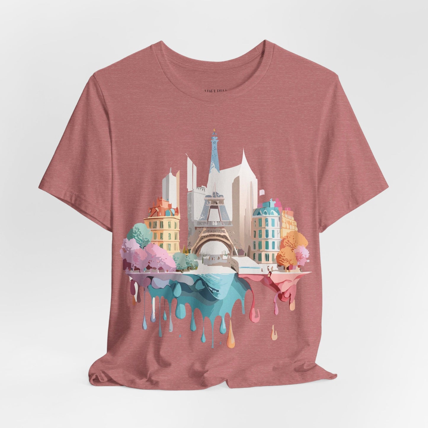 Adelpha Paris Graphic Tee Unisex Jersey Short Sleeve Vintage Inspired Artwork Collection
