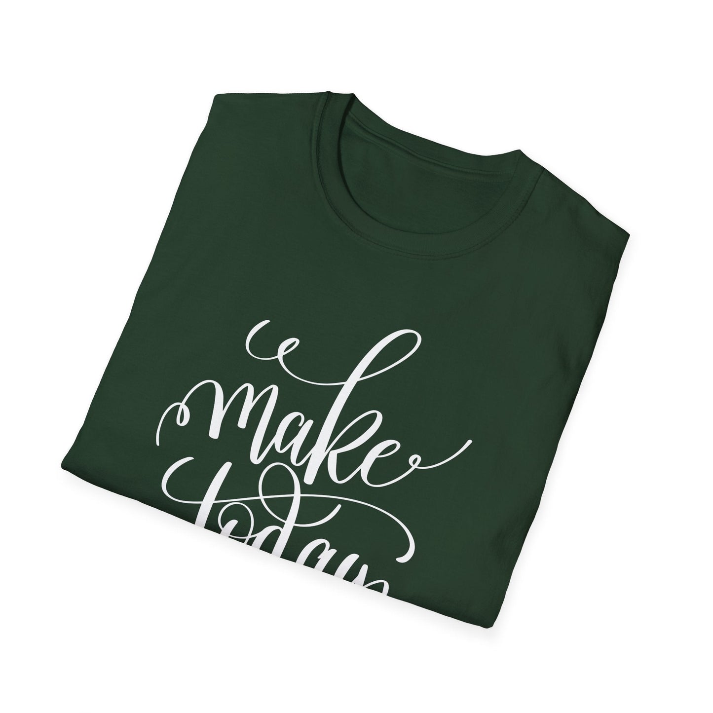 Positive Slogan T Shirt Unisex Softstyle Gildan 64000 With Positive Words And Good Quotes Art Tee