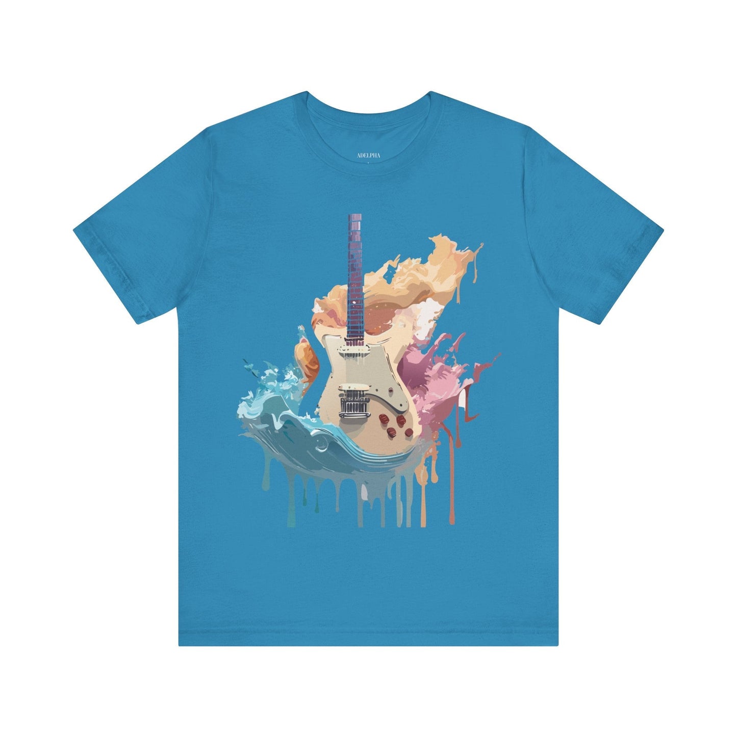 Adelpha Music Graphic T Shirt Unisex Jersey Short Sleeve Vintage Inspired Artwork Tee