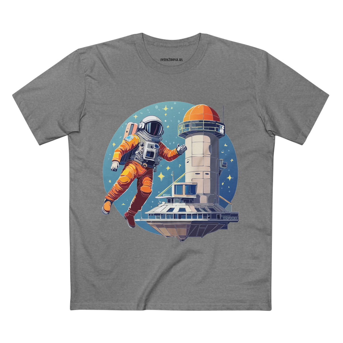 Cosmos Astronaut Graphic Tee Staple Unisex 100 Cotton Tee Shirt - CS-11