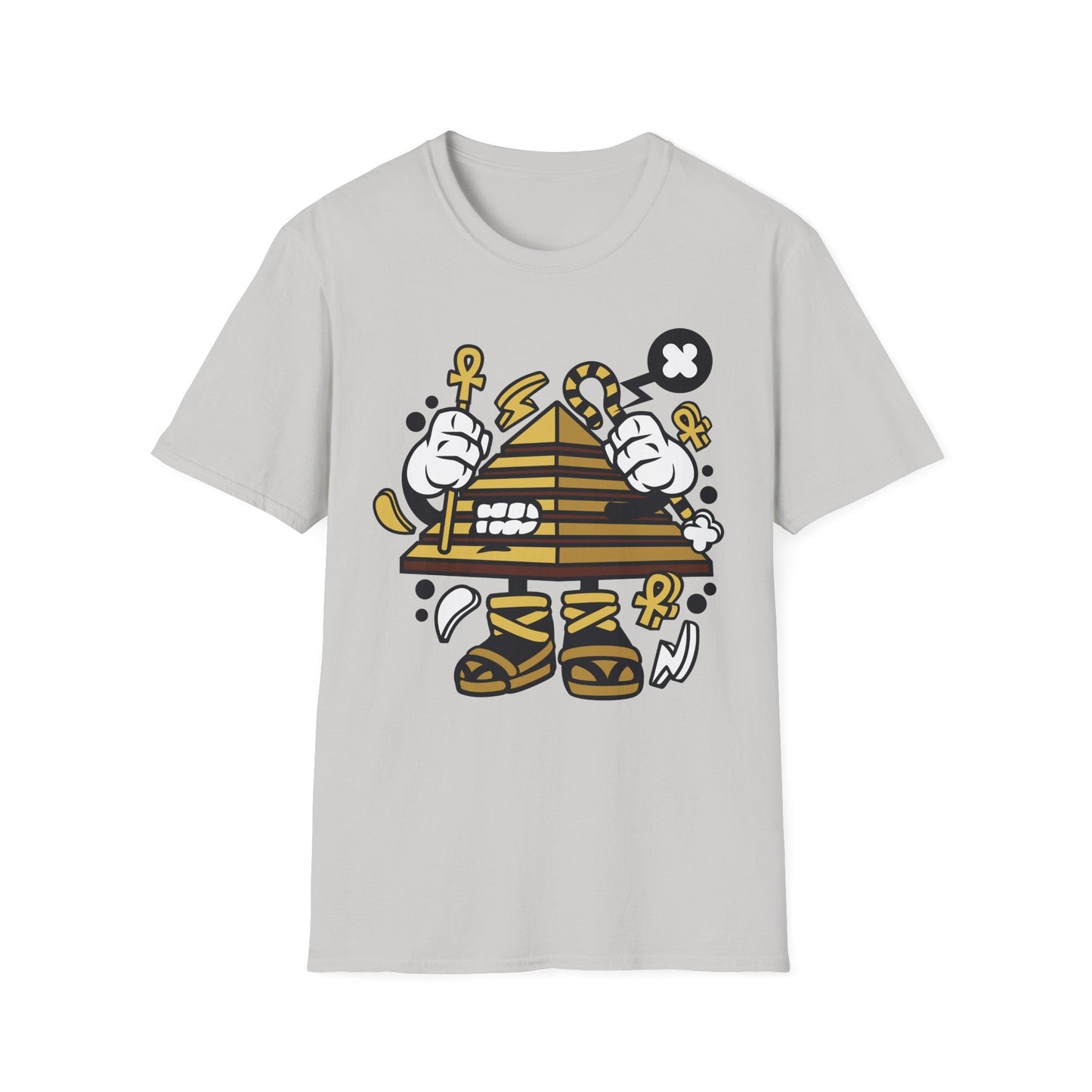 Cartoon T Shirt Animation T Shirt Funny Tee Shirt Short Sleeve Unisex Gildan Softstyle 64000 Cotton