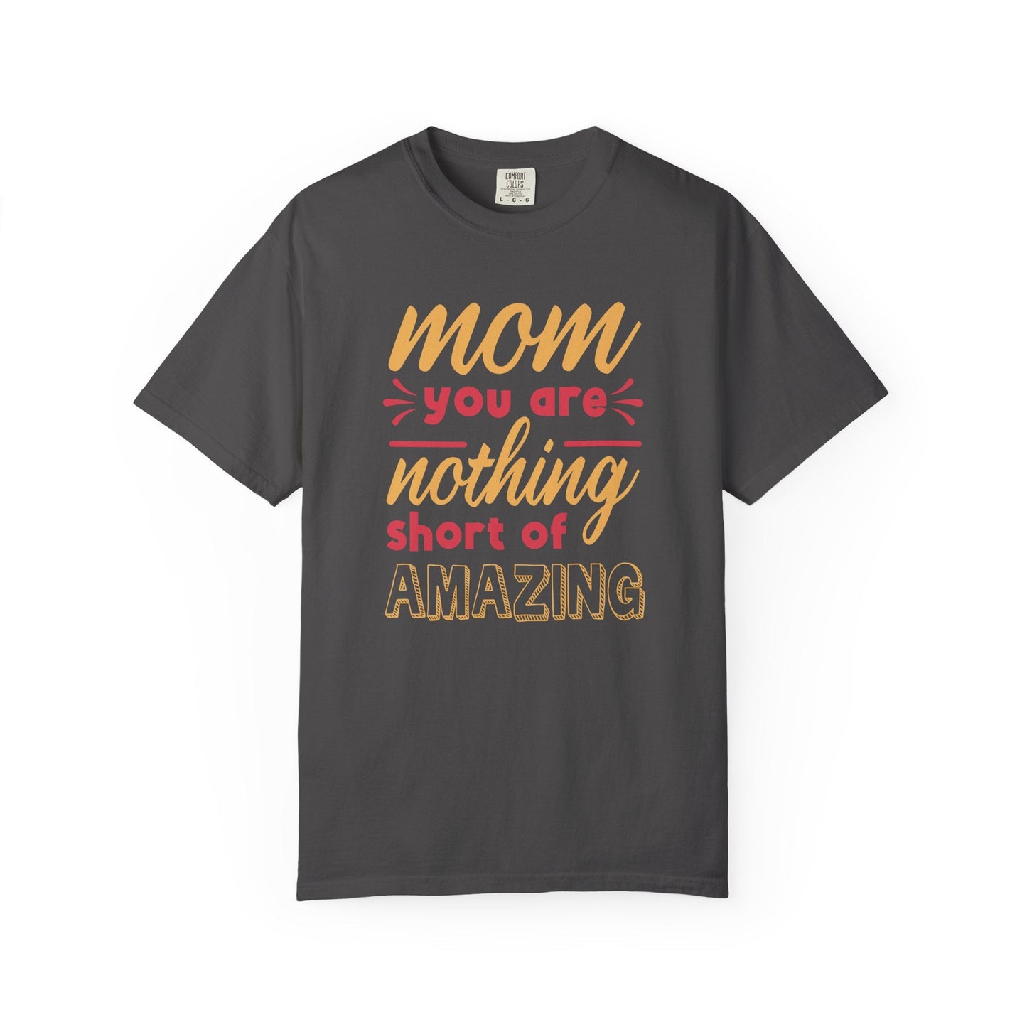 Mom T-shirt Mother's Day Mama Tee Unisex Comfort Colors Garment-Dyed Cotton h21