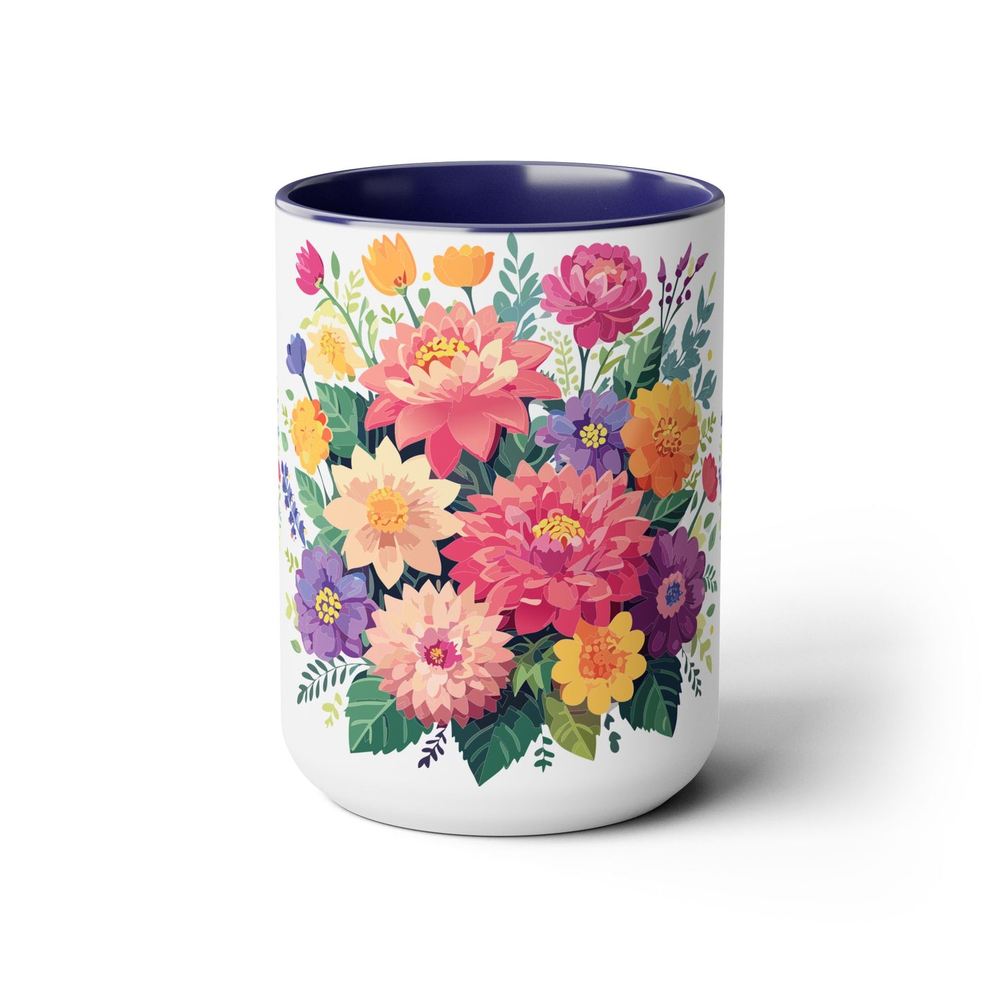 Floral Mug, Floral Cup