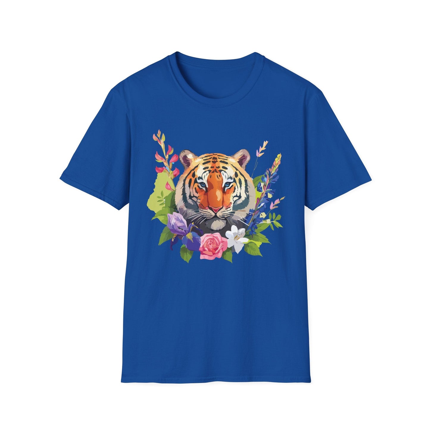 Tiger Shirt Unisex Gildan Softstyle Tee 100 Percent Ring Spun Cotton
