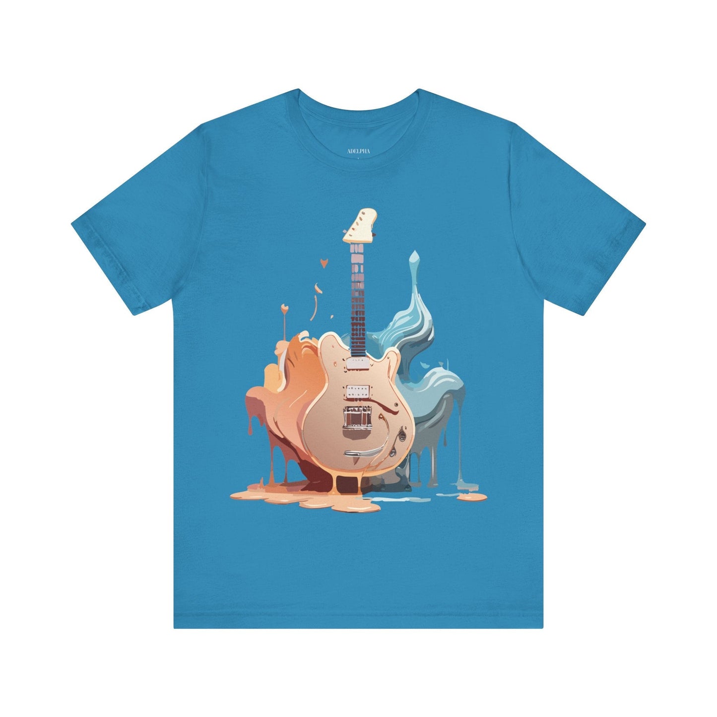 Adelpha Vintage Inspired Graphic Music T Shirt Unisex Short Sleeve Tee For Everyday Wear
