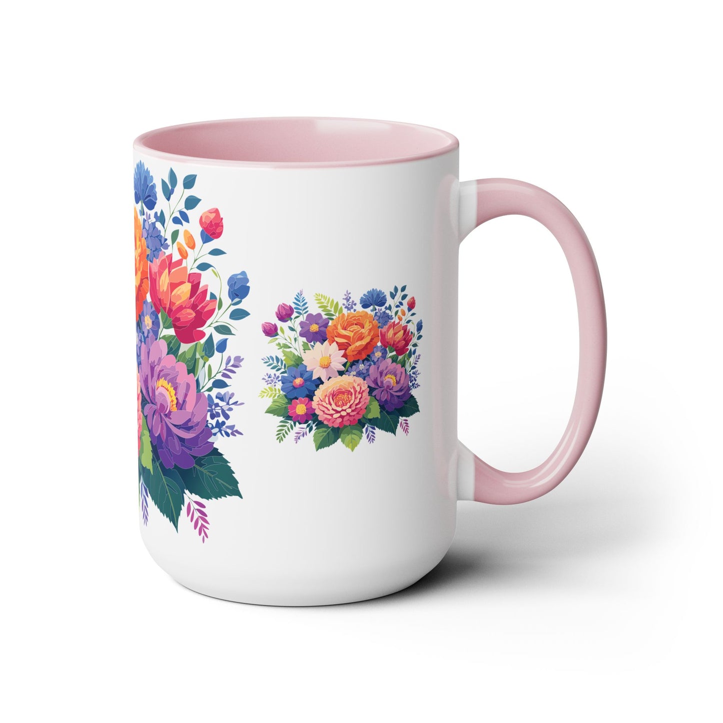 Floral Mug, Floral Cup
