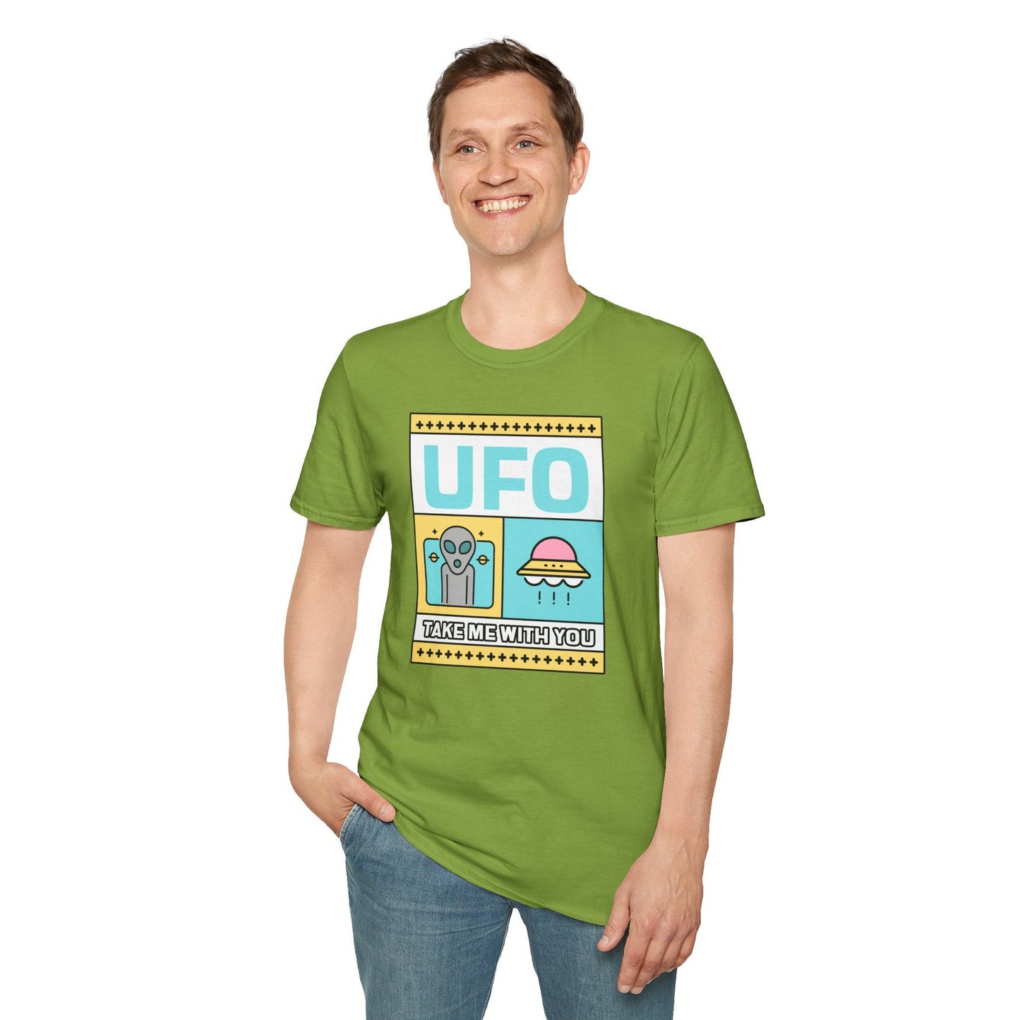 UFO Take Me With You Graphic TShirt