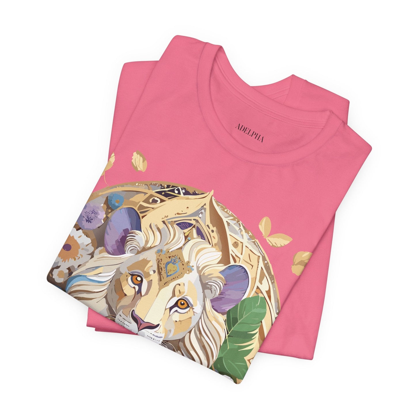 Adelpha Graphic Tee Unisex Medallion Shirt Vintage Inspired Art Design Short Sleeve