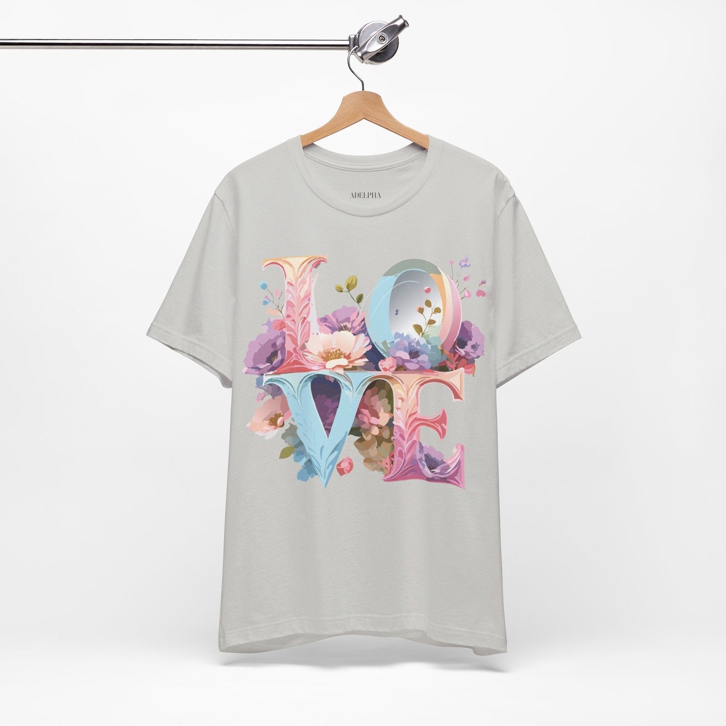 Adelpha Valentine Graphic Tee Unisex Short Sleeve Vintage Inspired Art Design for Everyday Wear