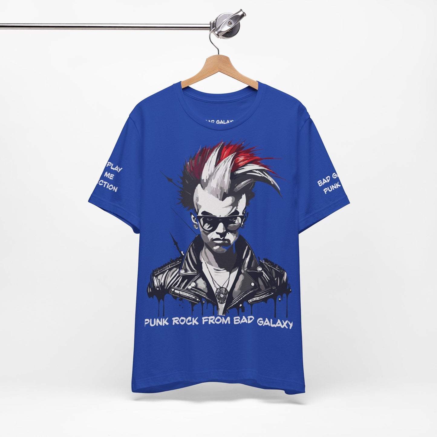 Punk Rock Tee Shirt Made In USA 100 Percent Cotton Eco Friendly Inks Durable Stitching