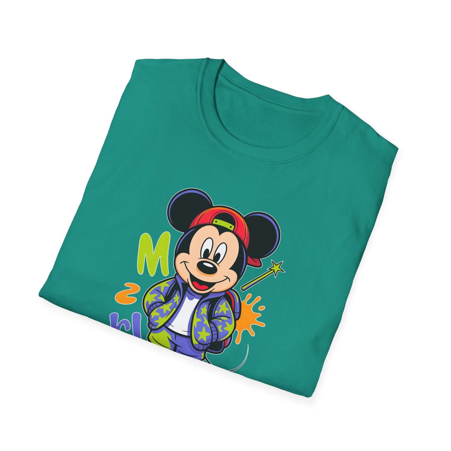 Cartoon T Shirt With Animation Design Unisex Gildan Softstyle 64000 Tee For Funny Animals