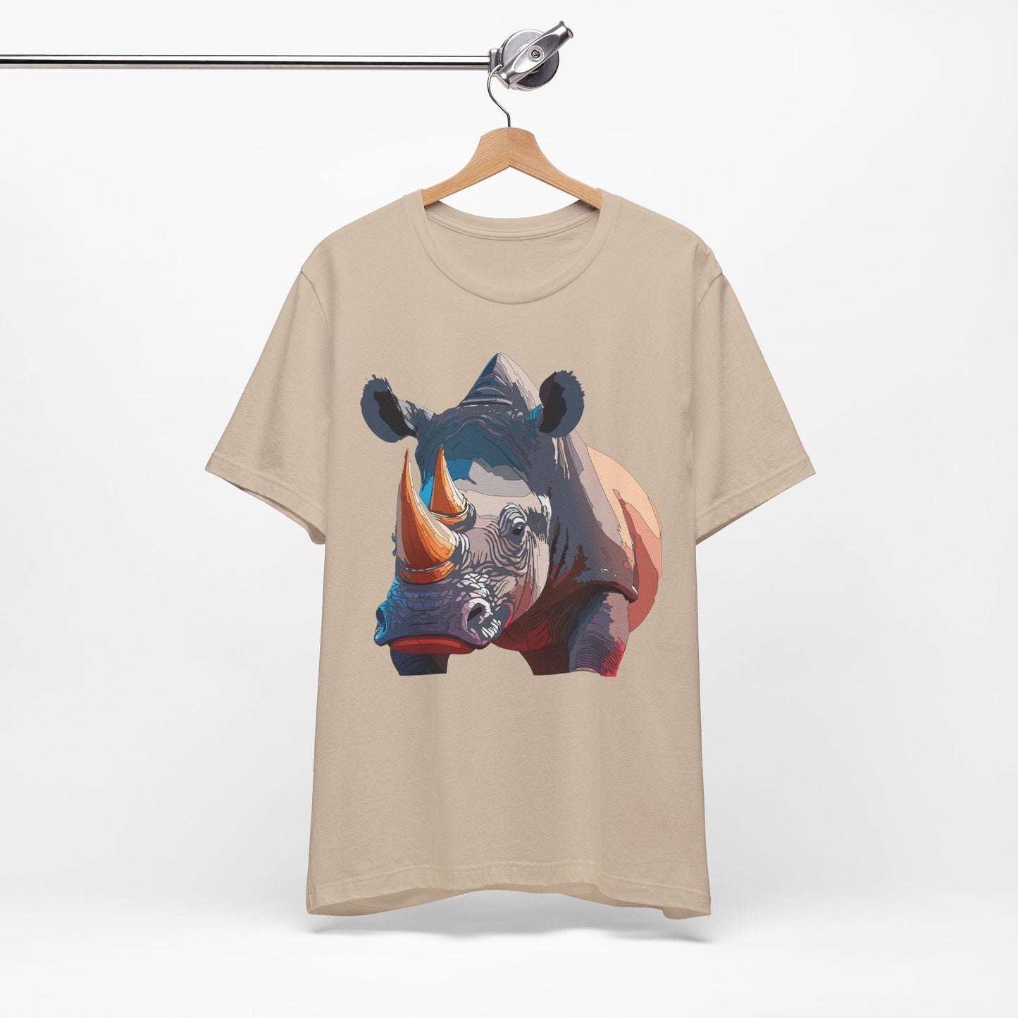 Unisex Animal Shirt Tee With Art Design Wild Animals Gildan Softstyle 64000 Graphic Tee