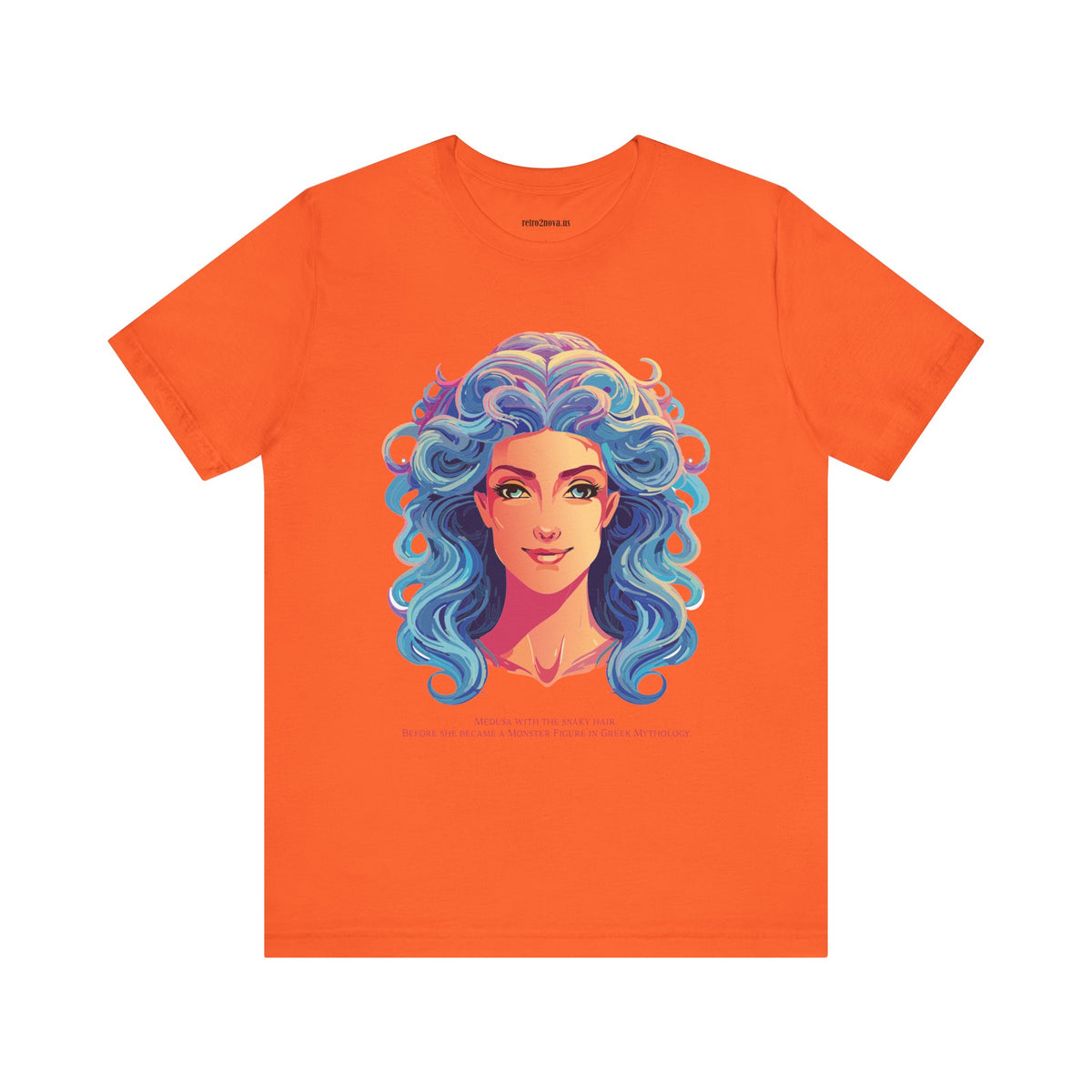 Goddess Graphic Unisex Cotton Bella+Canvas Tee with Medusa