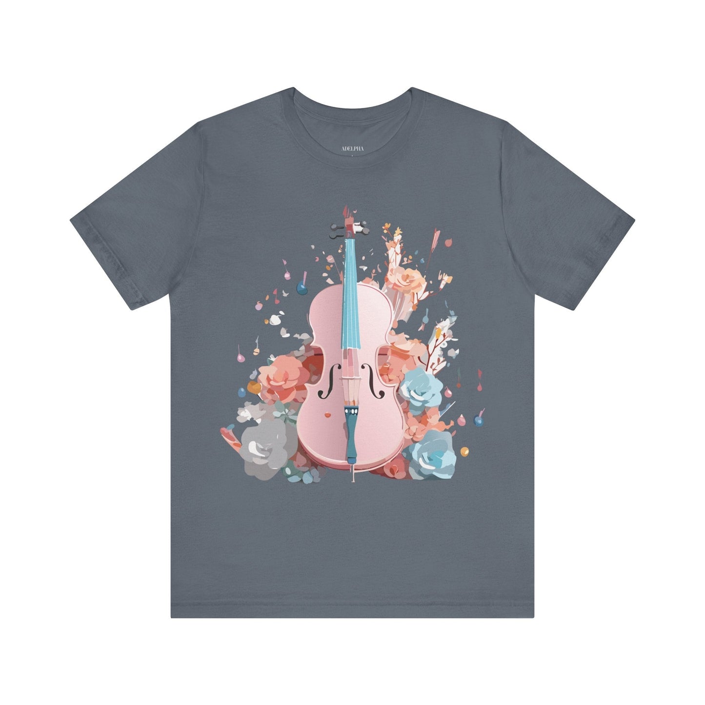 Adelpha Unisex Graphic Tee Vintage Inspired Art Design Jersey Short Sleeve For Everyday Wear
