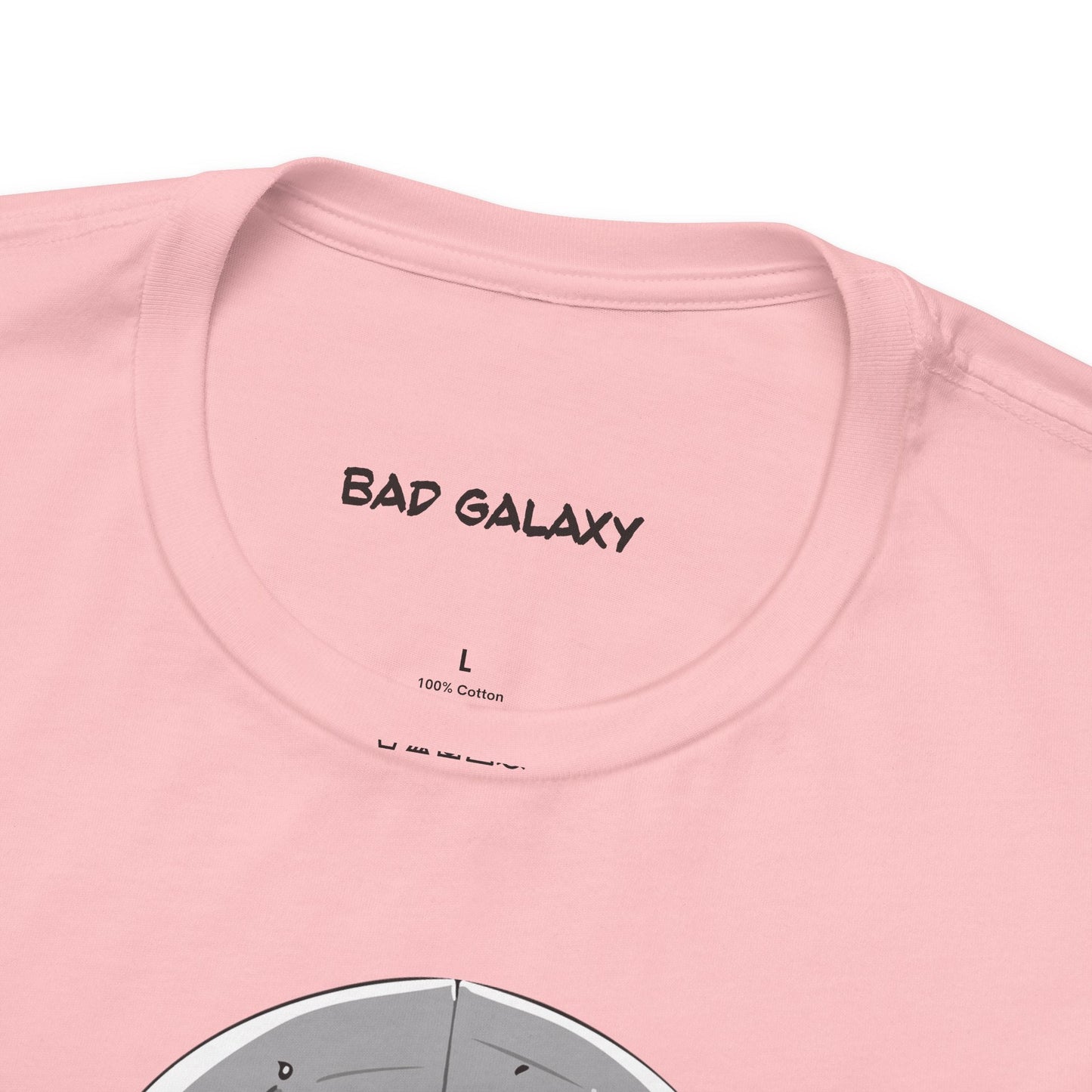 Tee Shirt With Alien From Bad Galaxy Made To Order 100 Percent Cotton Eco Friendly Inks USA