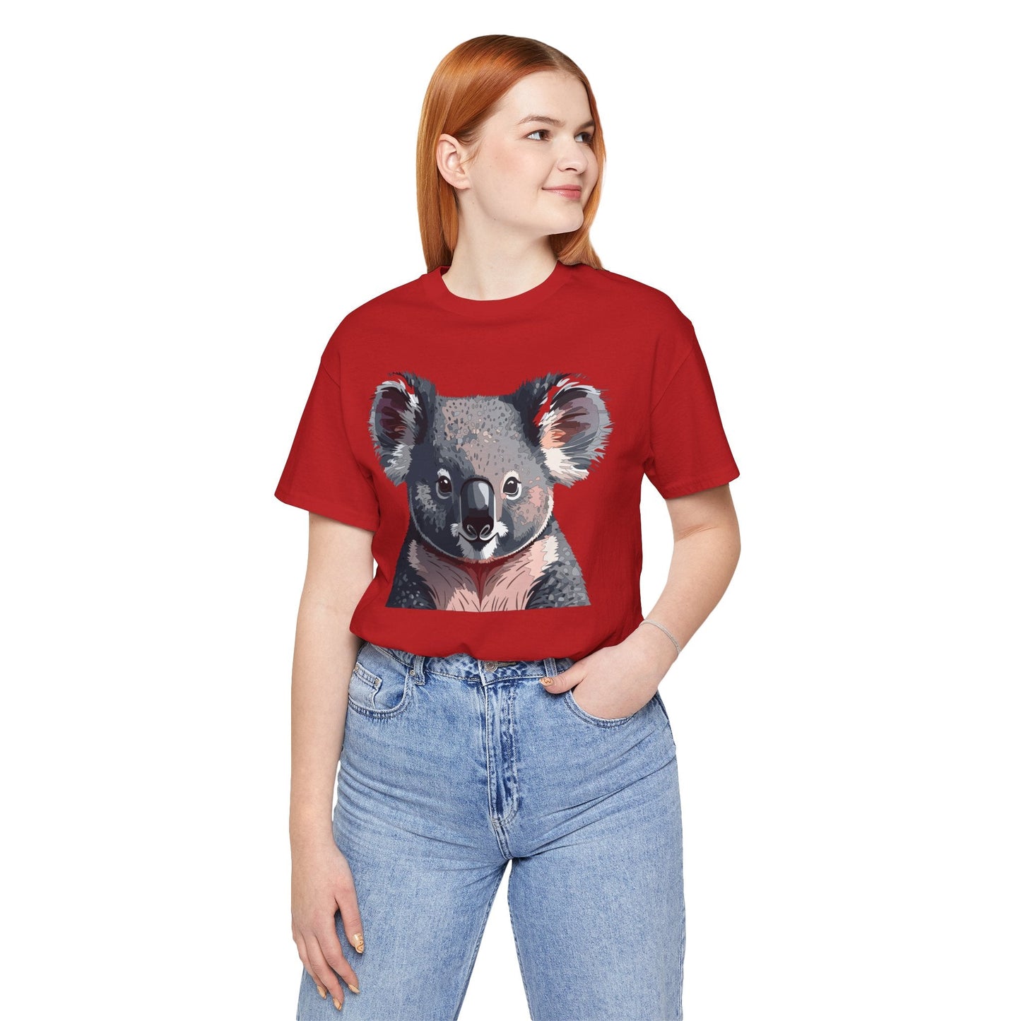 Unisex Animal Shirt Graphic Tee With Wildlife Art Design Animal Print Short Sleeve Casual Wear