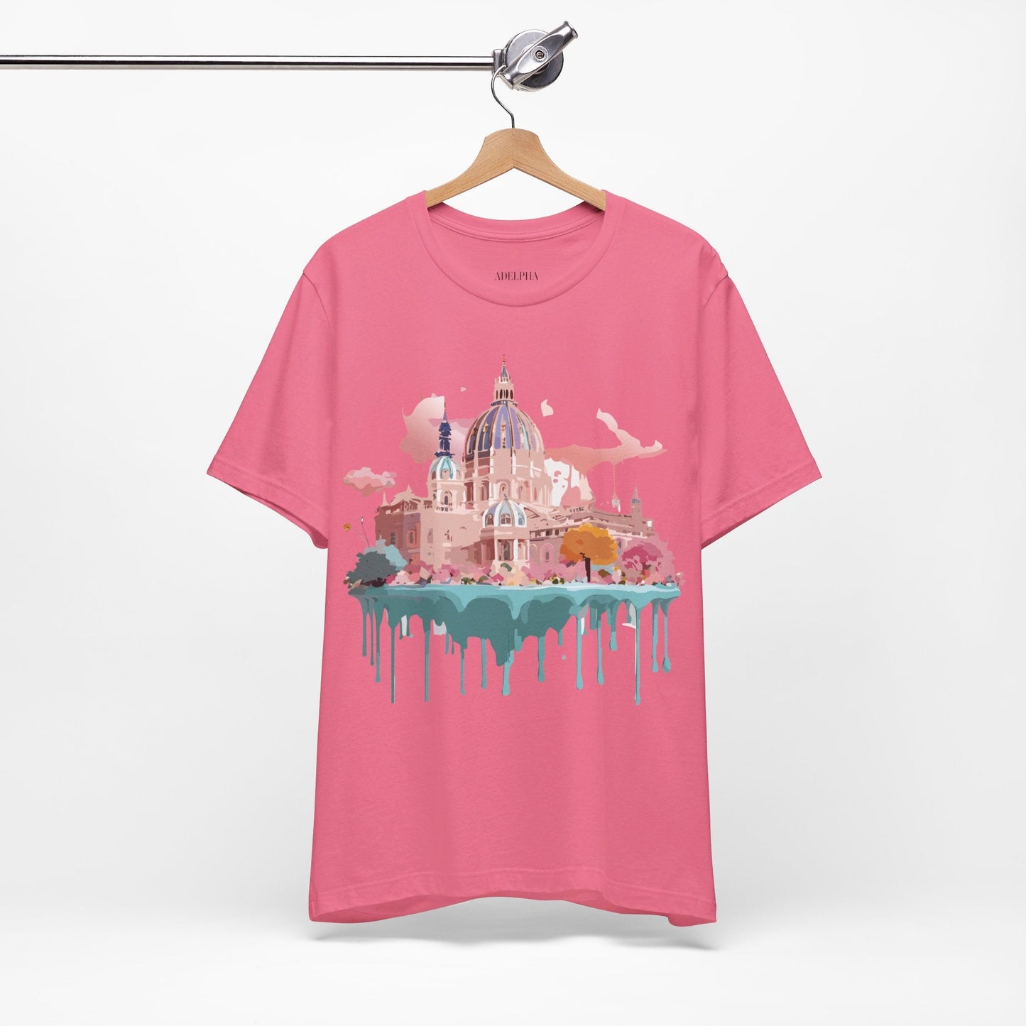 Adelpha Vienna Graphic Tee Unisex Short Sleeve Shirt Vintage Inspired Art Design