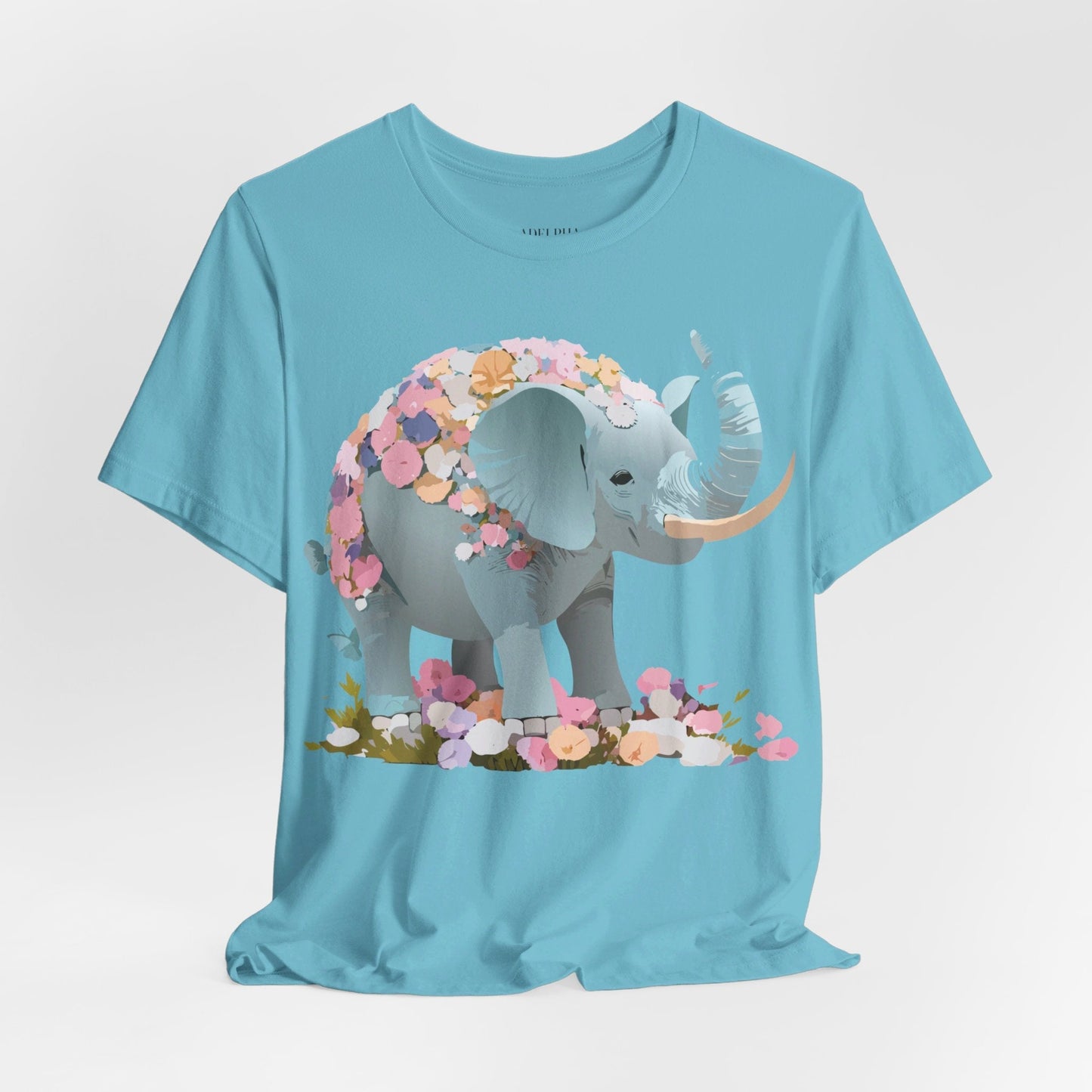 Elephant Graphic T Shirt From Adelpha Unisex Jersey Short Sleeve Vintage Inspired Art Design Tee