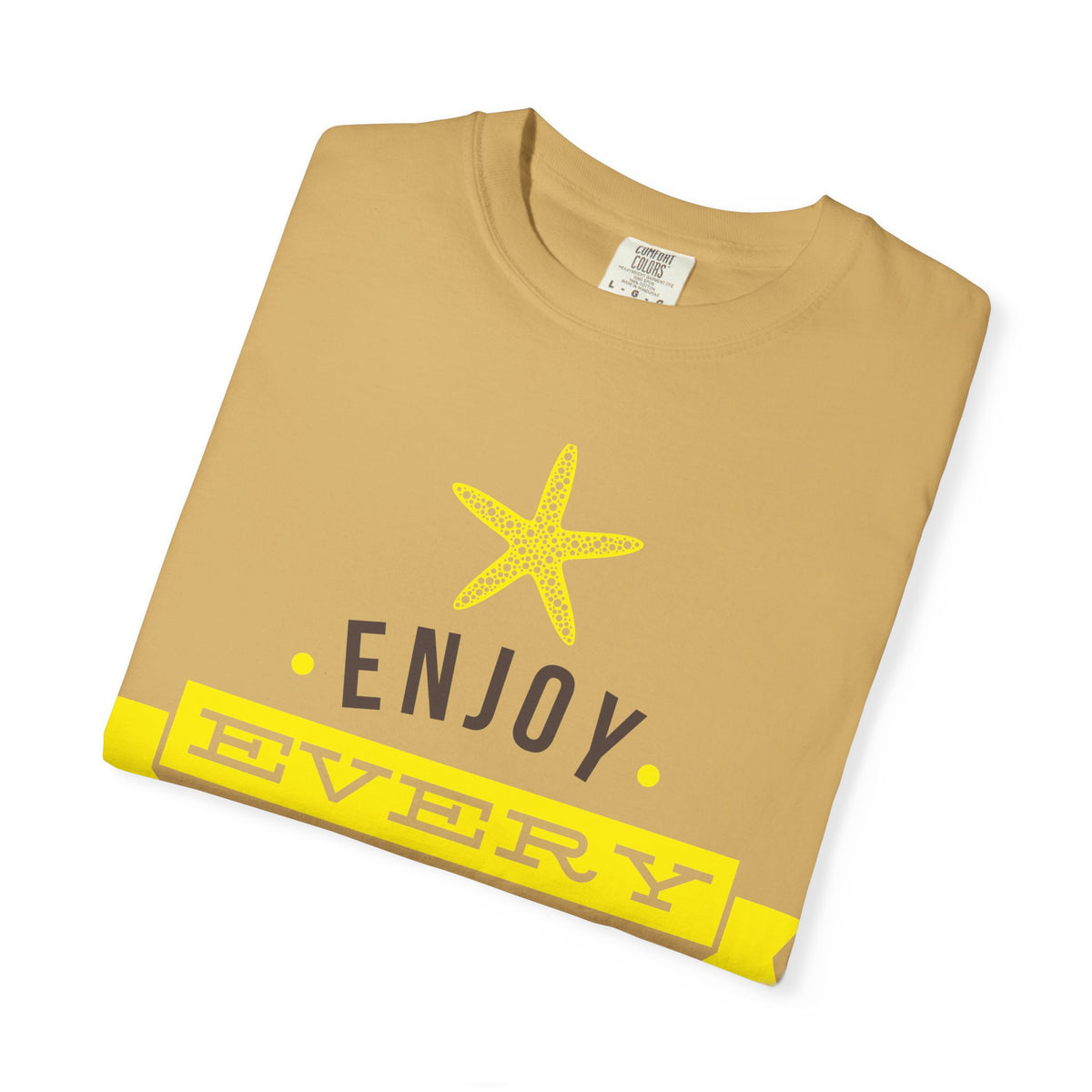 Unisex Garment Dyed T Shirt Relaxed Fit Comfort Colors 1717 100 Percent Ring Spun US Cotton