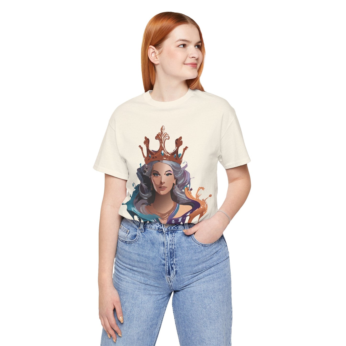 Queen Graphic T Shirt Unisex Adelpha Art Design Tee Premium Quality Jersey Short Sleeve