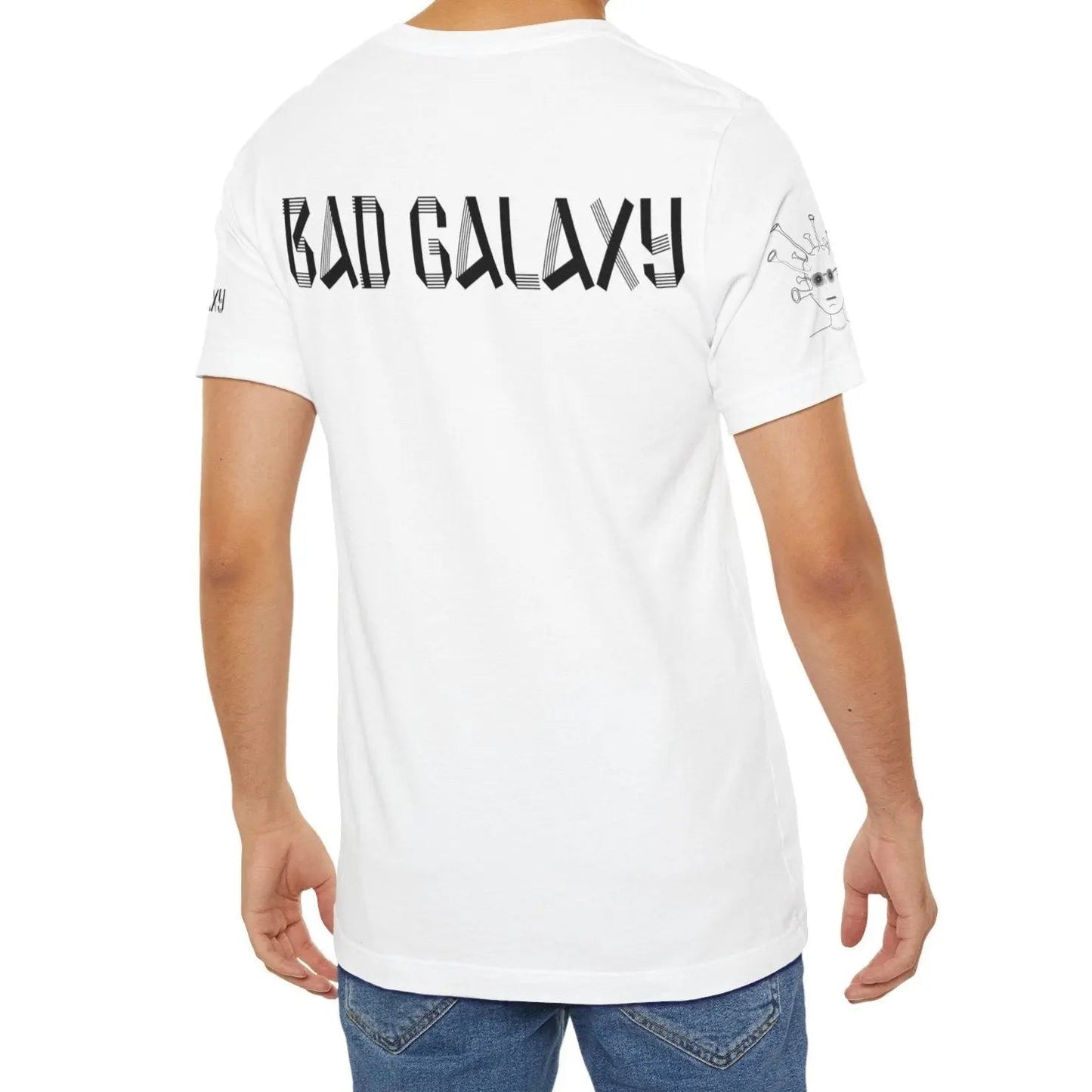 Alien Tee Shirt From Bad Galaxy Made To Order 100 Percent Cotton With Eco Friendly Inks