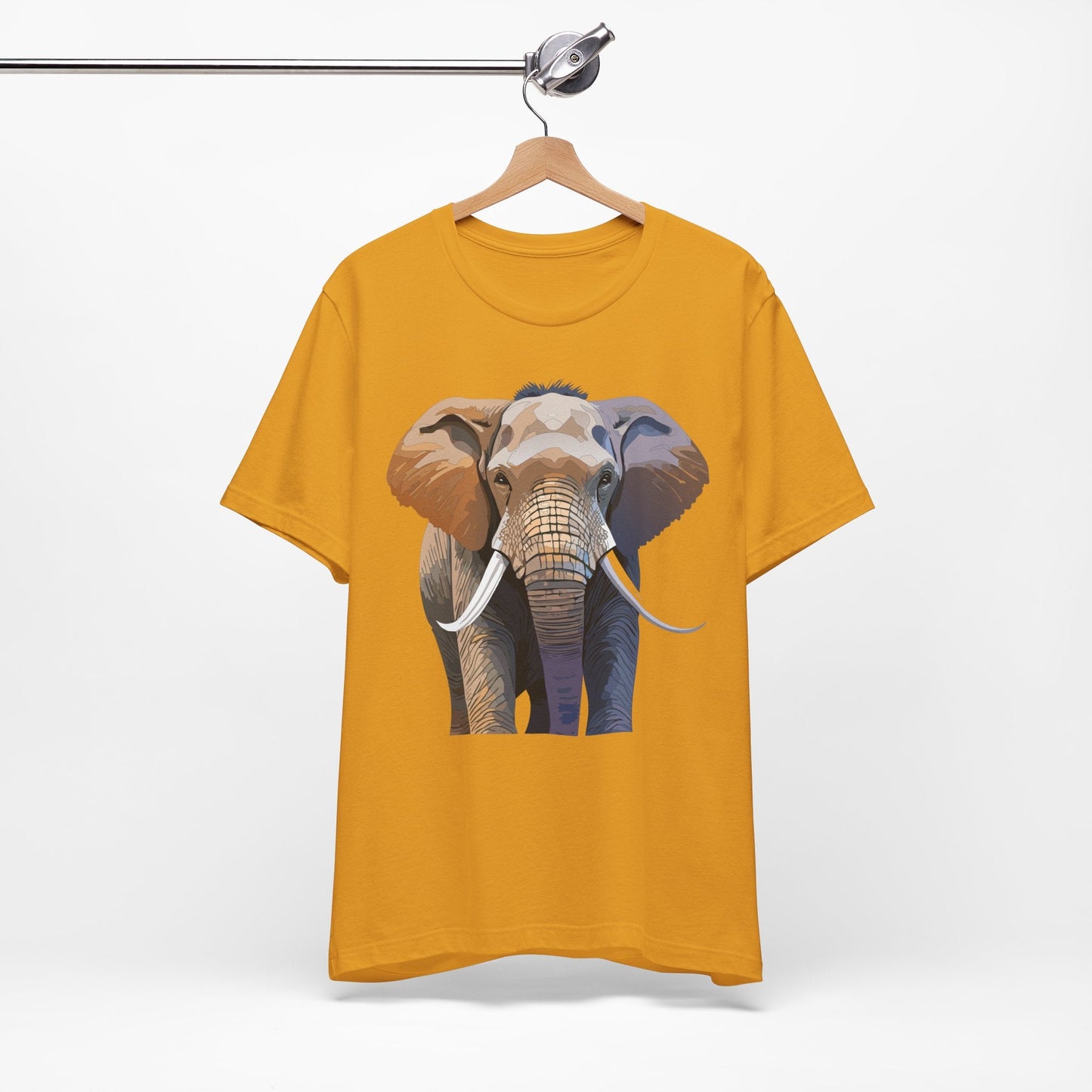 Unisex Animal Art Design Tee Shirt With Wildlife Animals Short Sleeve Everyday Comfort