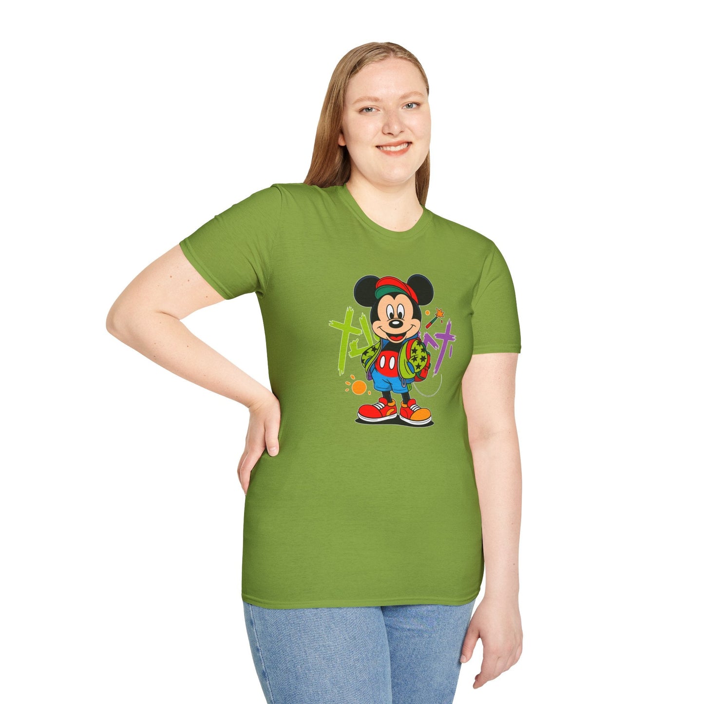 Unisex Cartoon T Shirt With Animation Artwork Funny Animals Tee For Casual Wear Everyday