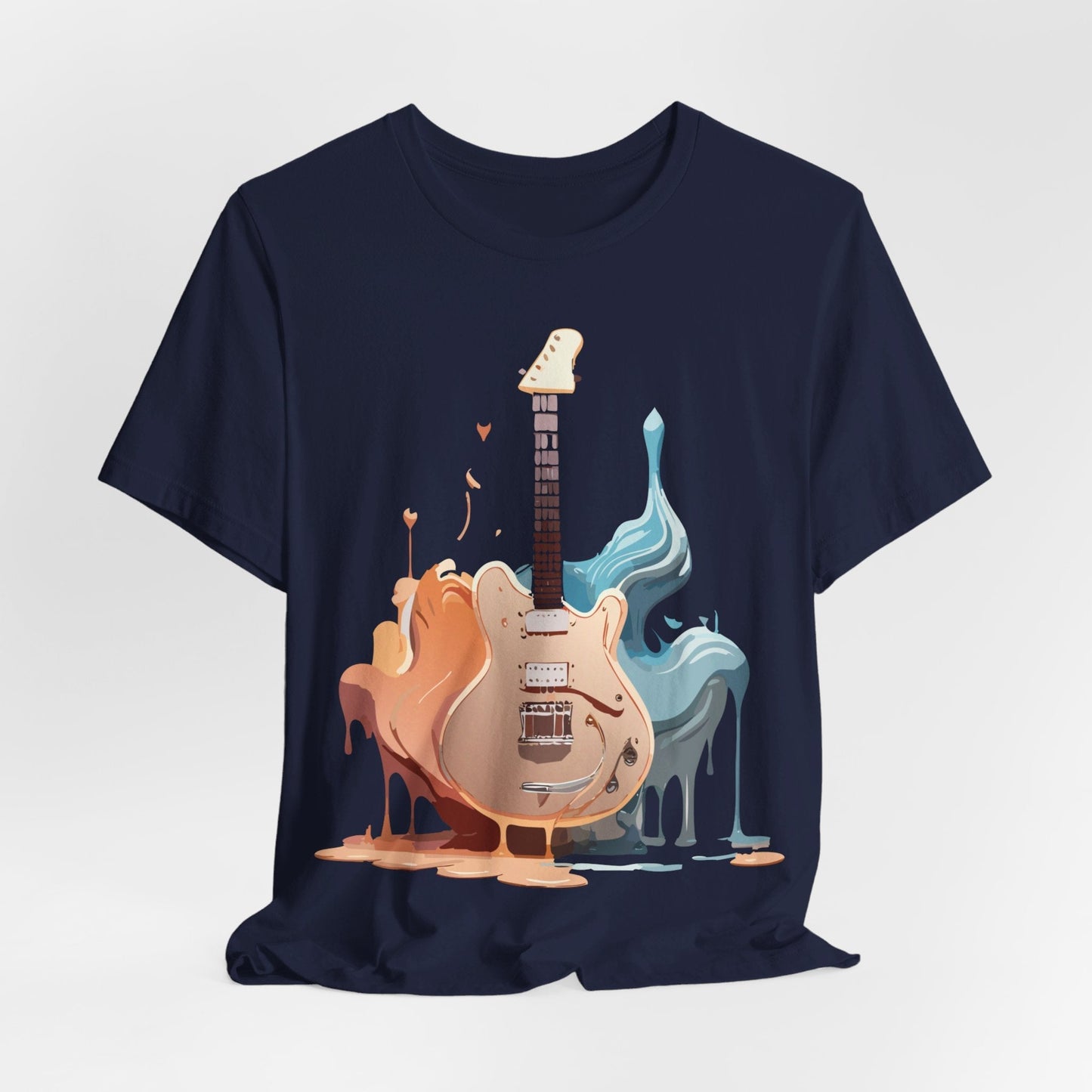 Adelpha Vintage Inspired Graphic Music T Shirt Unisex Short Sleeve Tee For Everyday Wear
