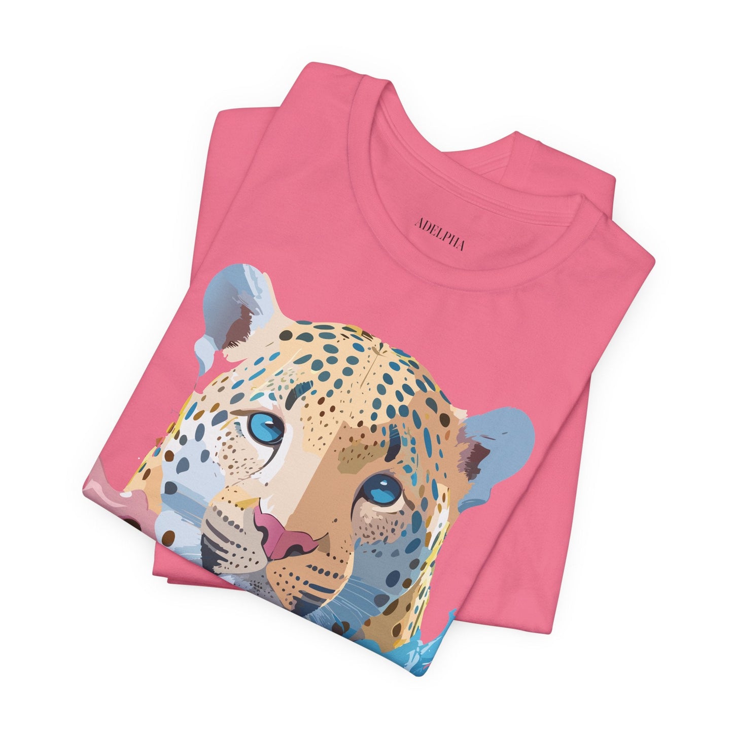 Adelpha Cheetah Graphic T Shirt Unisex Jersey Short Sleeve Vintage Art Tee