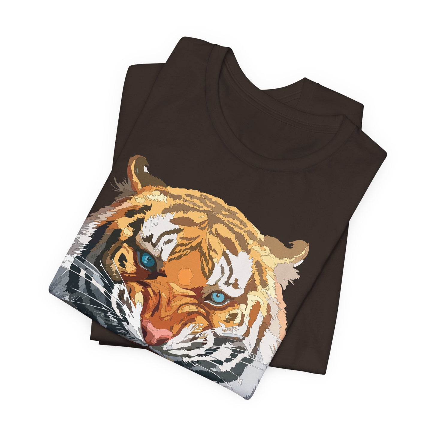 Tiger Shirt, Animal Shirt, T-Shirt with Tiger, Art Design Tee, Wild Animals Tees, Safari T-Shirt, Graphic Design Tee 15
