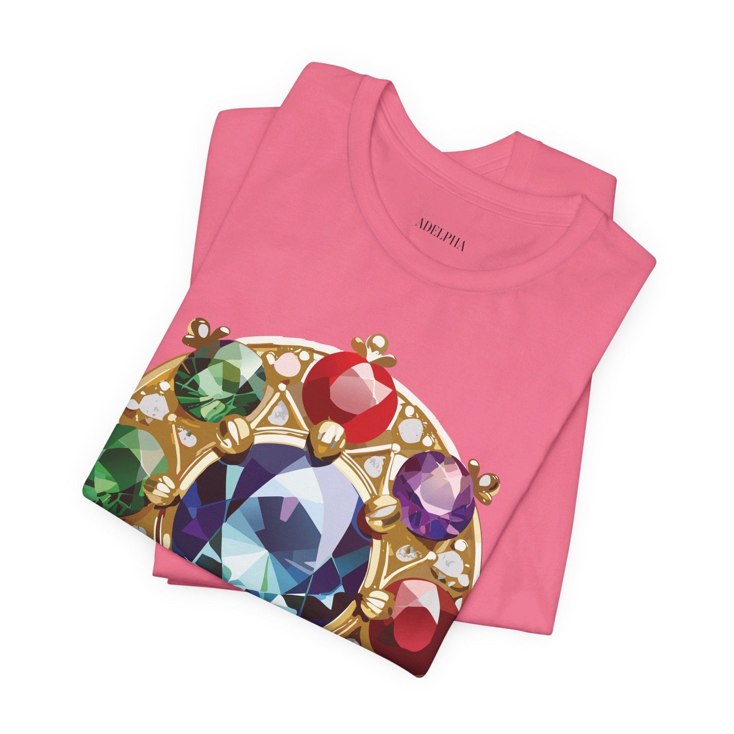 Jewelry Graphic Unisex 100 Cotton Vintage Treasure Art T-Shirt 40