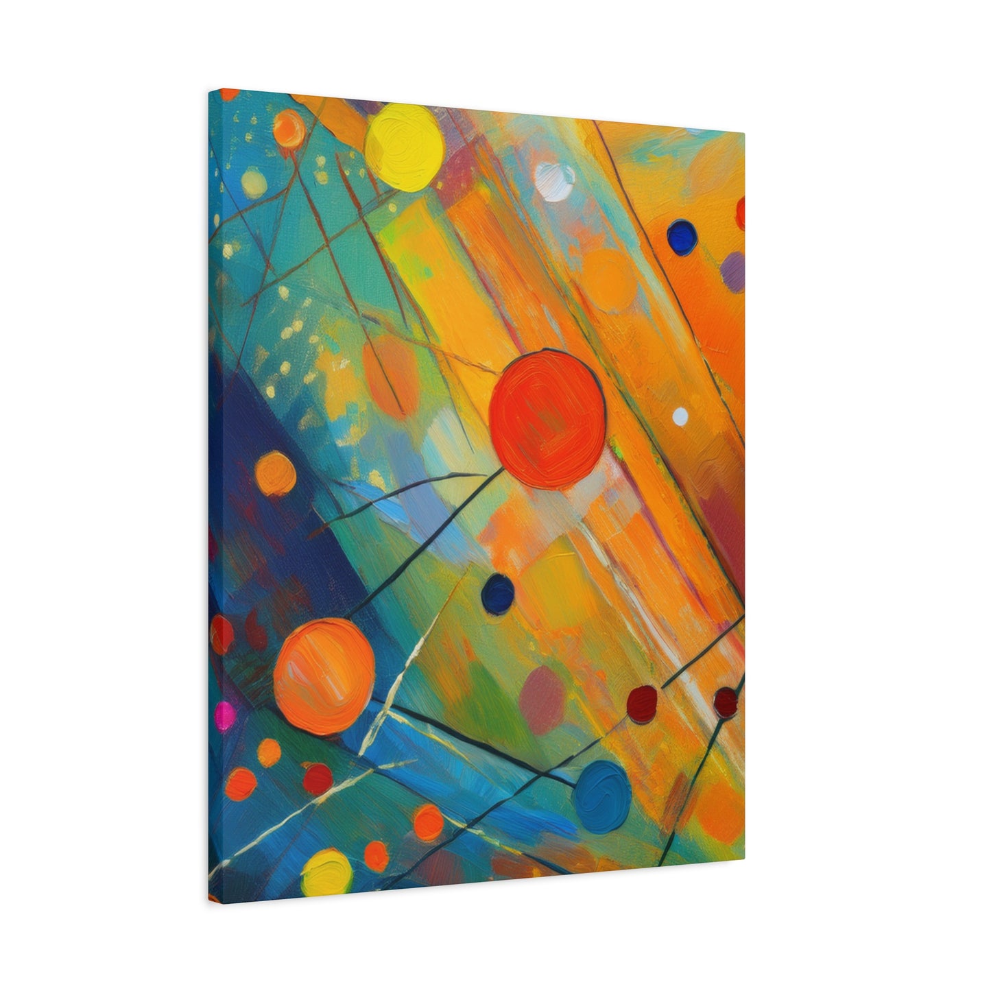 Abstract Oil Painting Print Canvas 20x24,20x30,24x30 24x32,24x36,30x40 32x48,36x48,40x60 Pine-Wood Inner Frame ABS-141