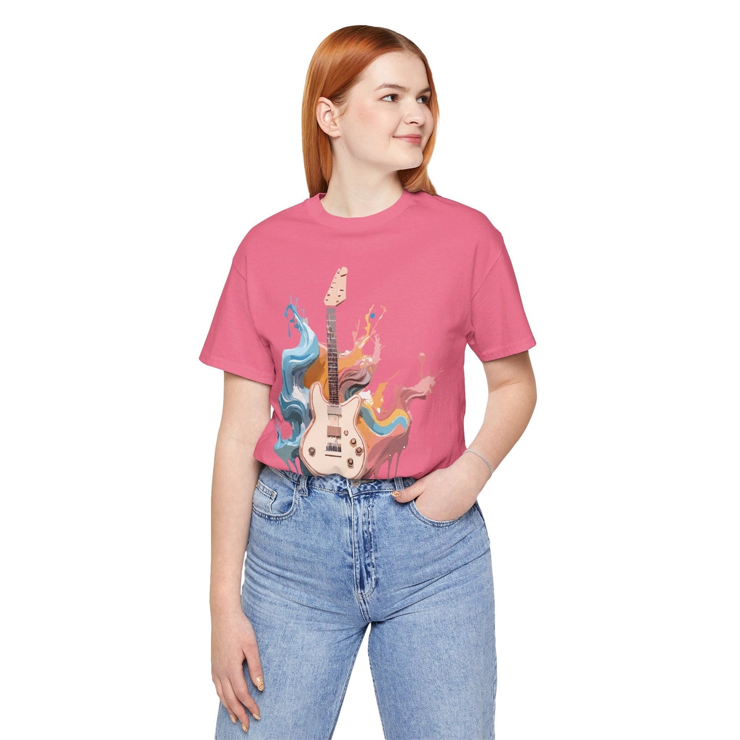 Music T Shirt Unisex Graphic Tee Featuring Original Adelpha Artwork Vintage Inspired Design