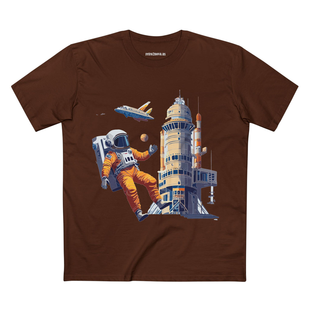 Cosmos Astronaut Graphic Tee Staple Unisex 100 Cotton Tee Shirt - CS-32