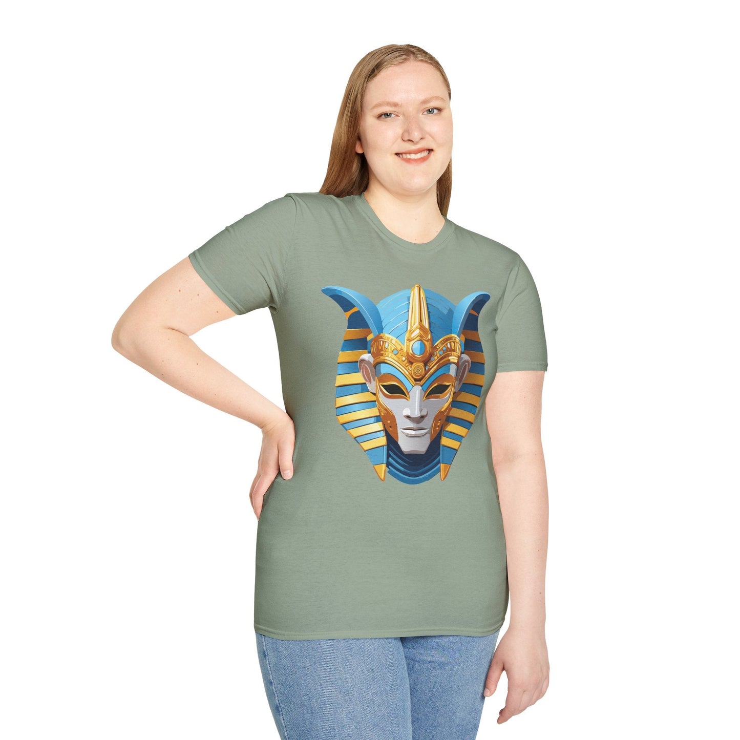 Mask Tee Shirt Unisex Masquerade Tee Gildan Softstyle 64000 100 Percent Cotton Breathable