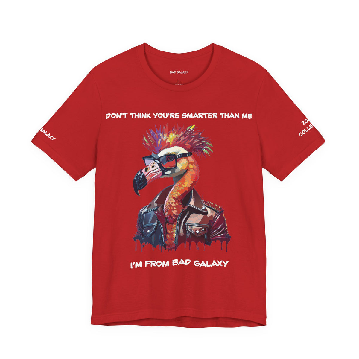 Animal Graphic Unisex Cotton Bella+Canvas Tee with Art Design b9
