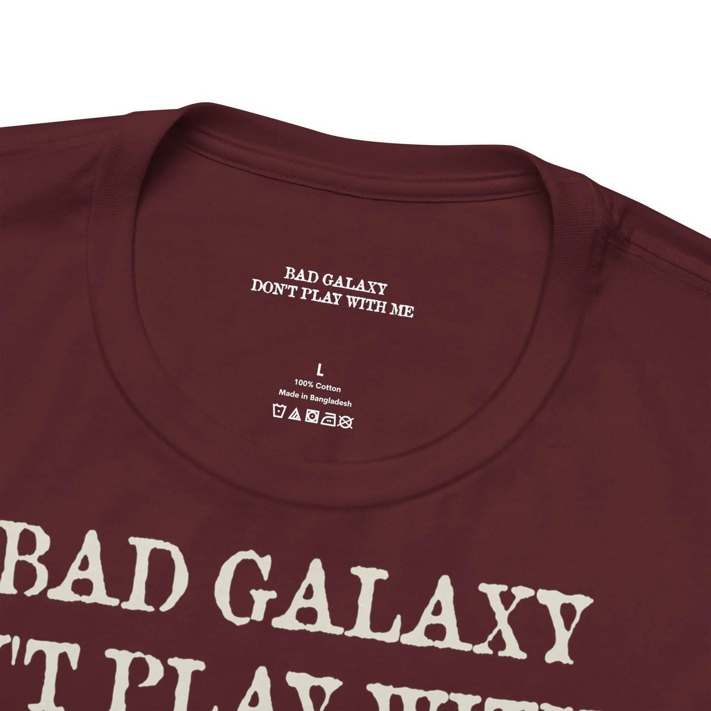 Skull T Shirt From Bad Galaxy 100 Percent Cotton Eco Friendly Made In USA With Durable Stitching