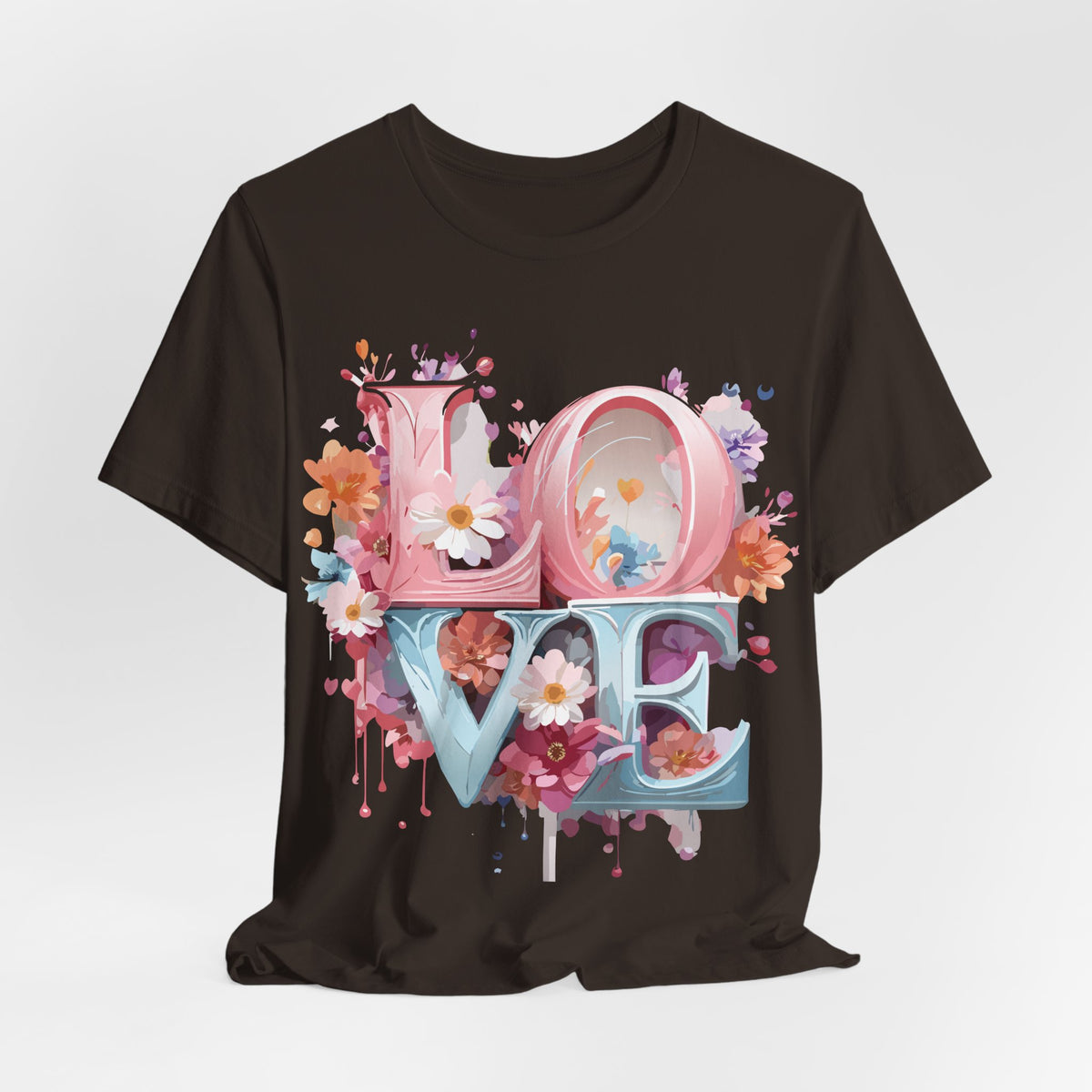 Valentine's Day  Graphic Unisex Cotton Bella+Canvas Tee with Art Design n205