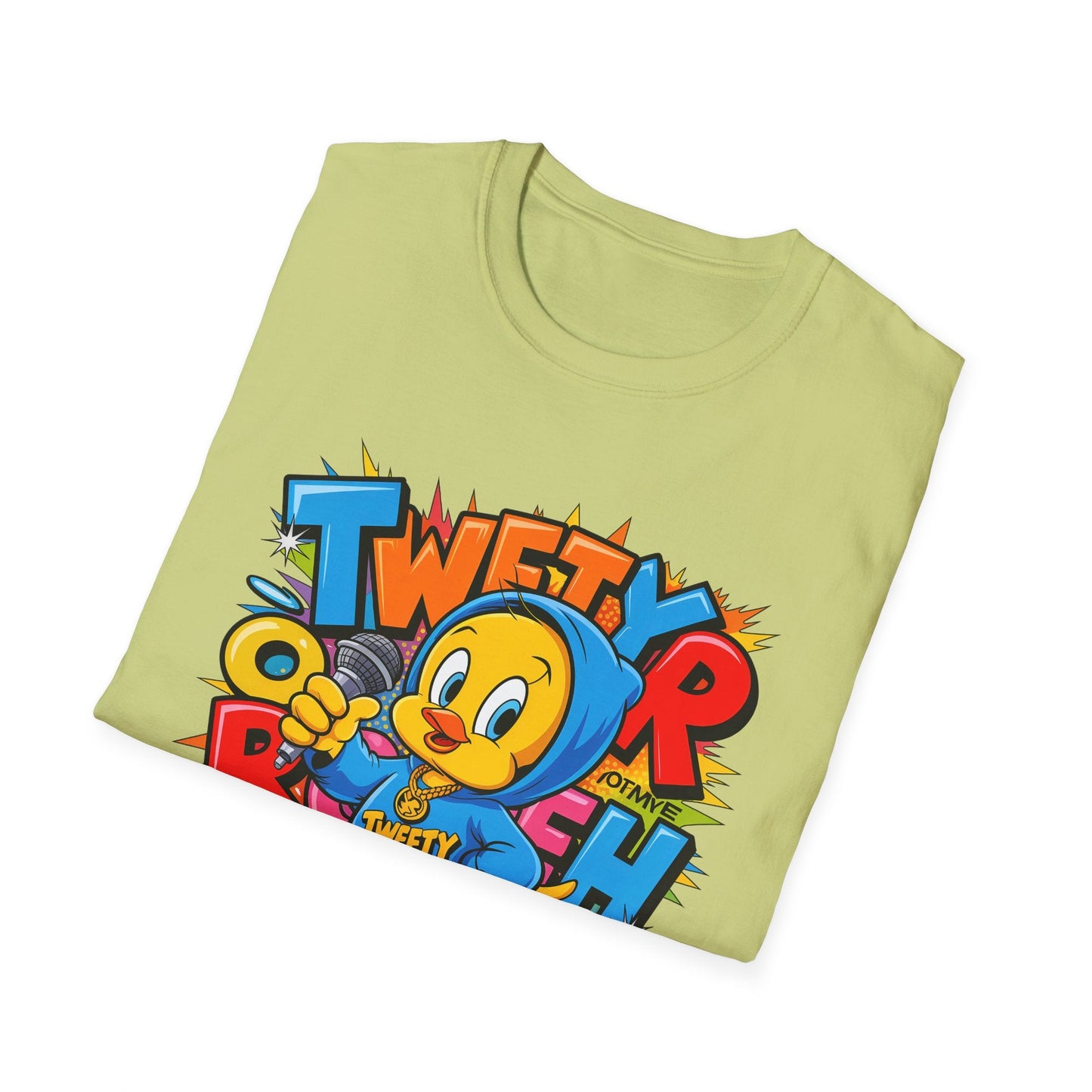Cartoon T Shirt With Animation Funny Animals Tee Unisex Gildan Softstyle 64000 Pro