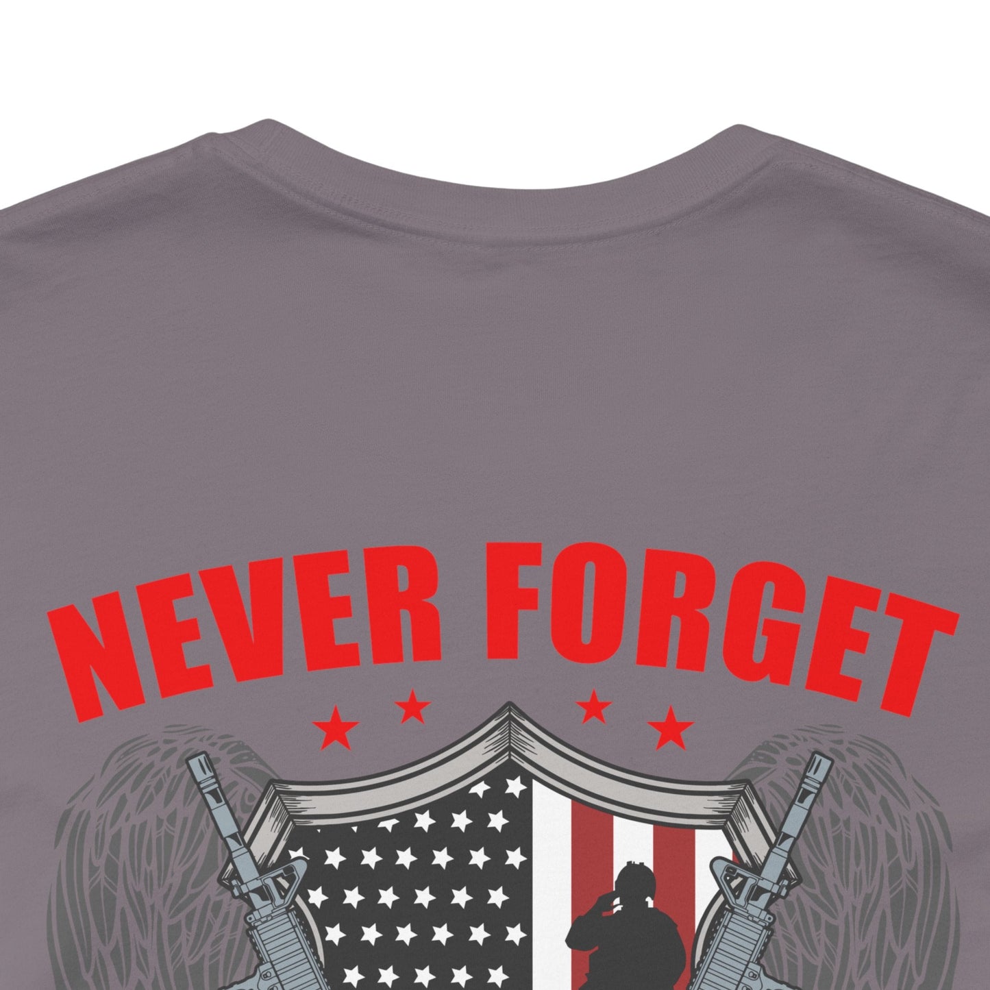 Army Veteran Patriotic Graphic Design Unisex Cotton T-Shirt v39