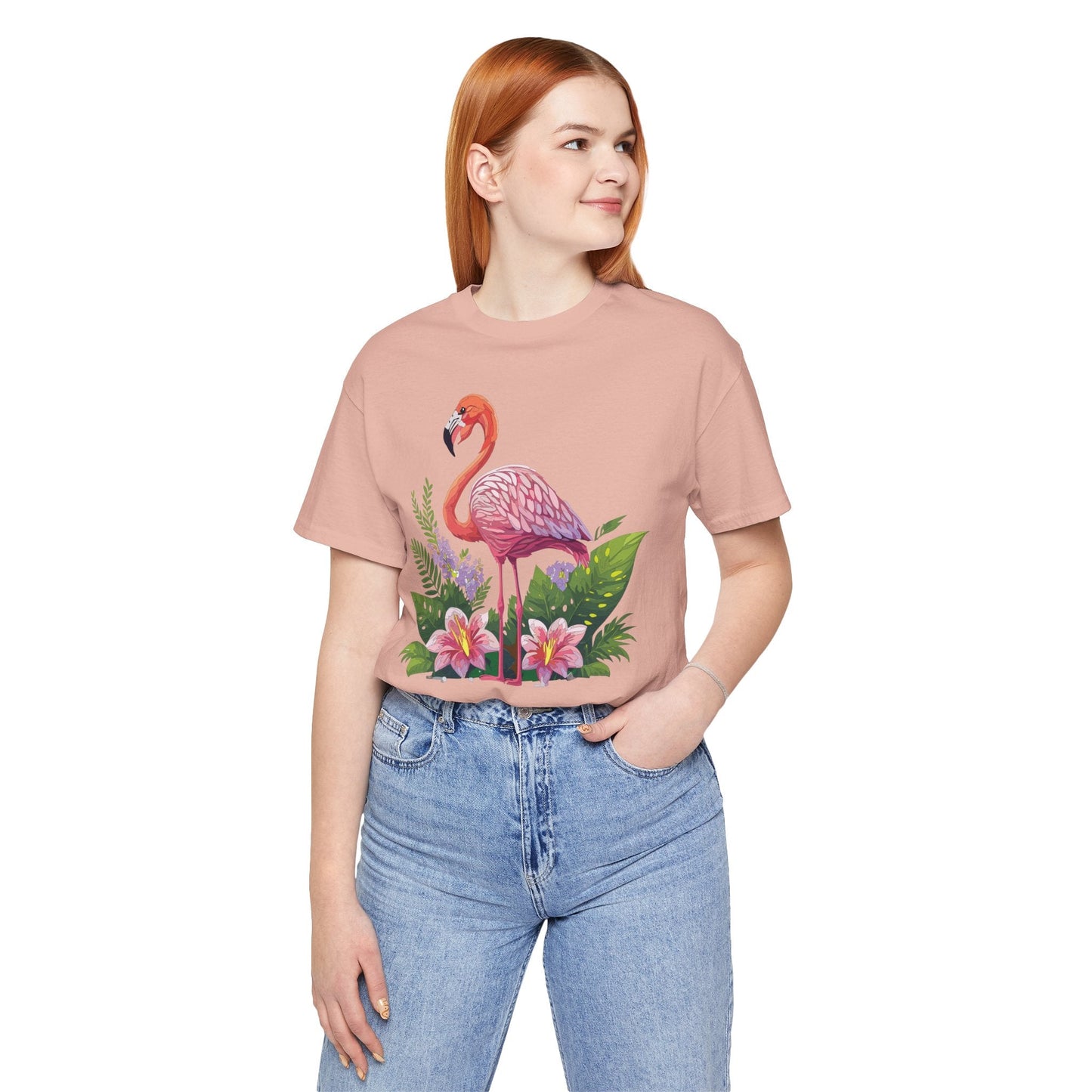 Unisex Animal Shirt With Art Design Tee Wildlife Print Short Sleeve Jersey Tee Collection