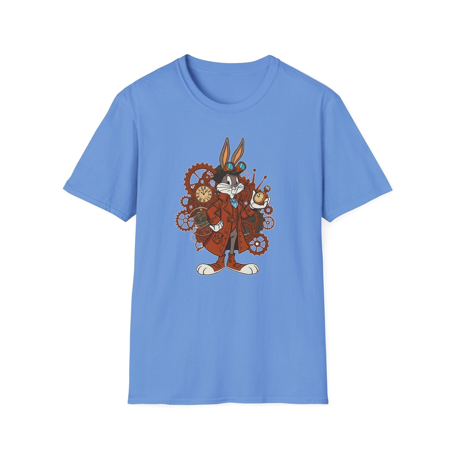 Bugs Bunny Shirt Unisex T Shirt Cartoon Tee 100 Percent Cotton Gildan Softstyle Graphic Tee