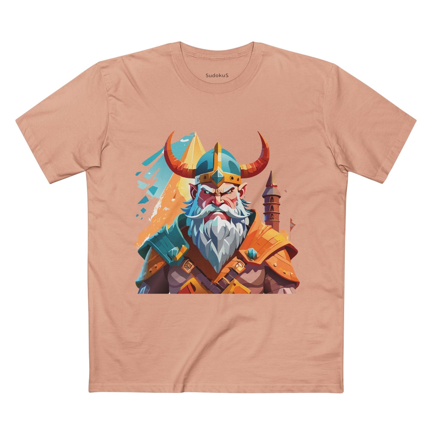 Viking Graphic Unisex 100 Cotton Staple Tee 12
