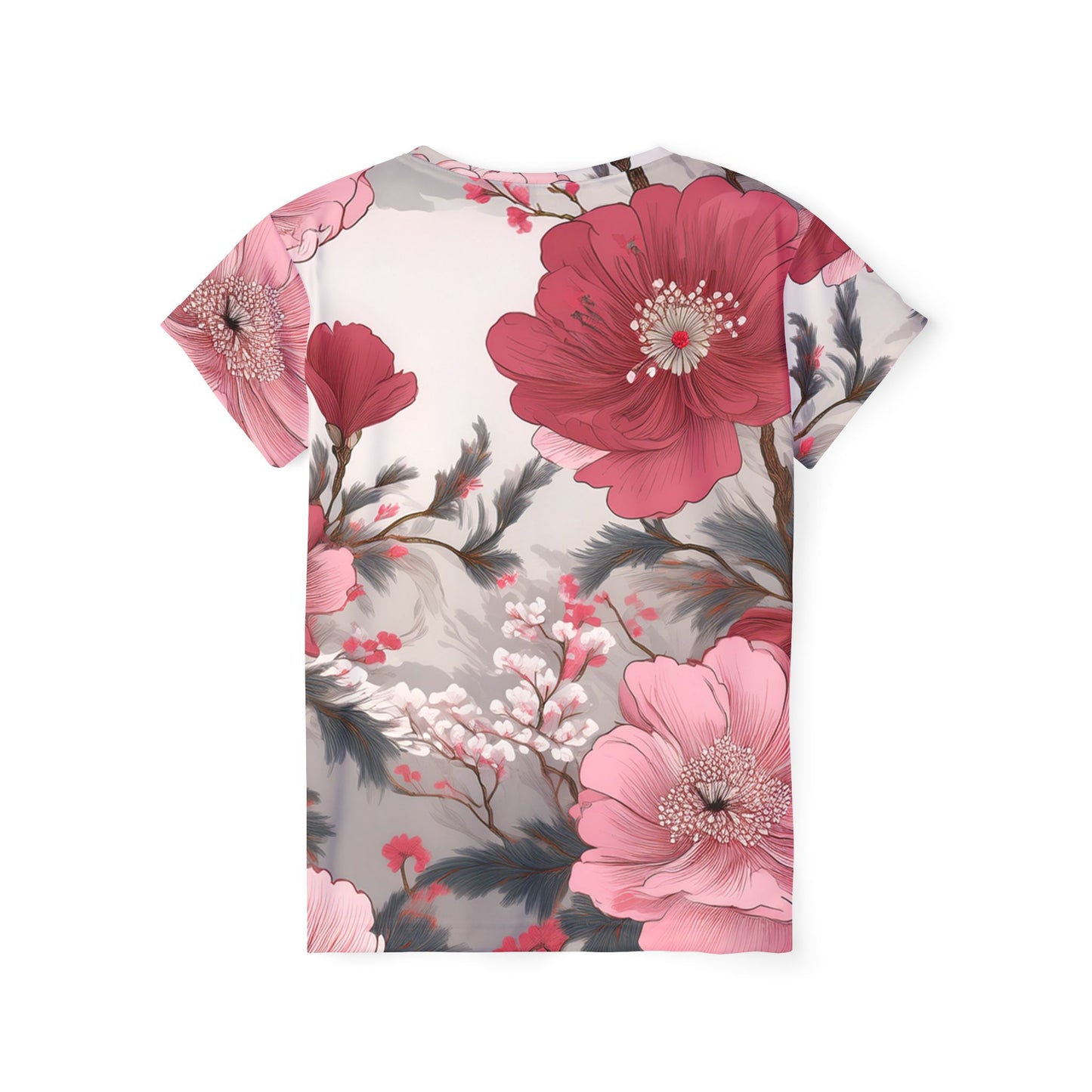 Floral Print Shirt, Shirt with Flowers