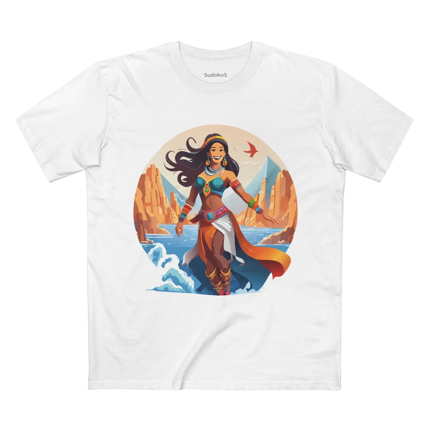 Dancer Graphic Unisex 100 Cotton Staple Tee 4