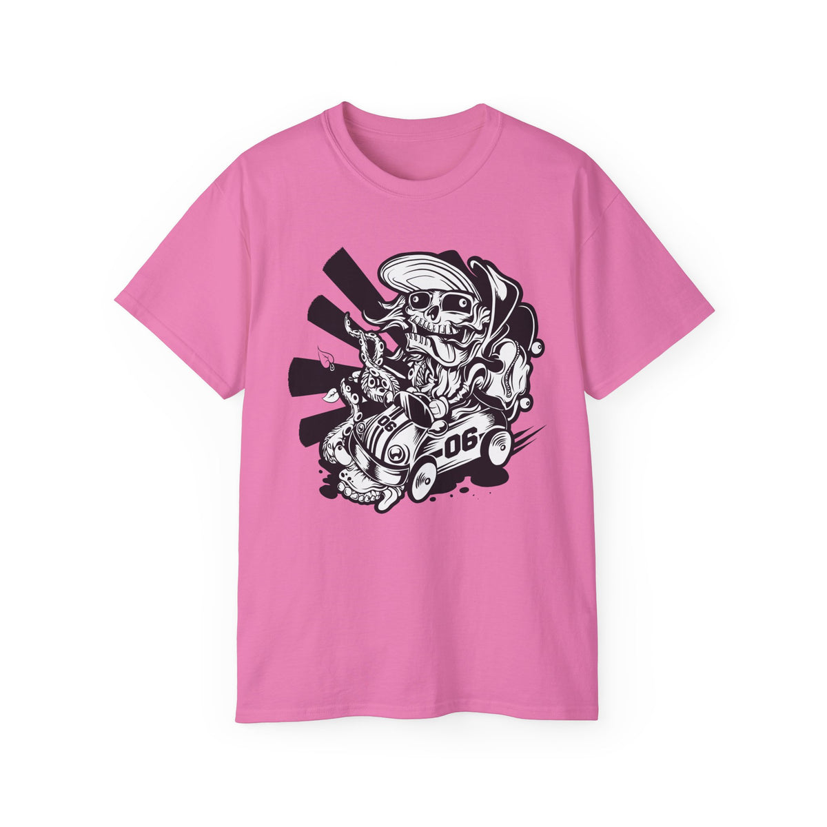Skull Graphic Tee Unisex 100 Cotton Gildan T-Shirt